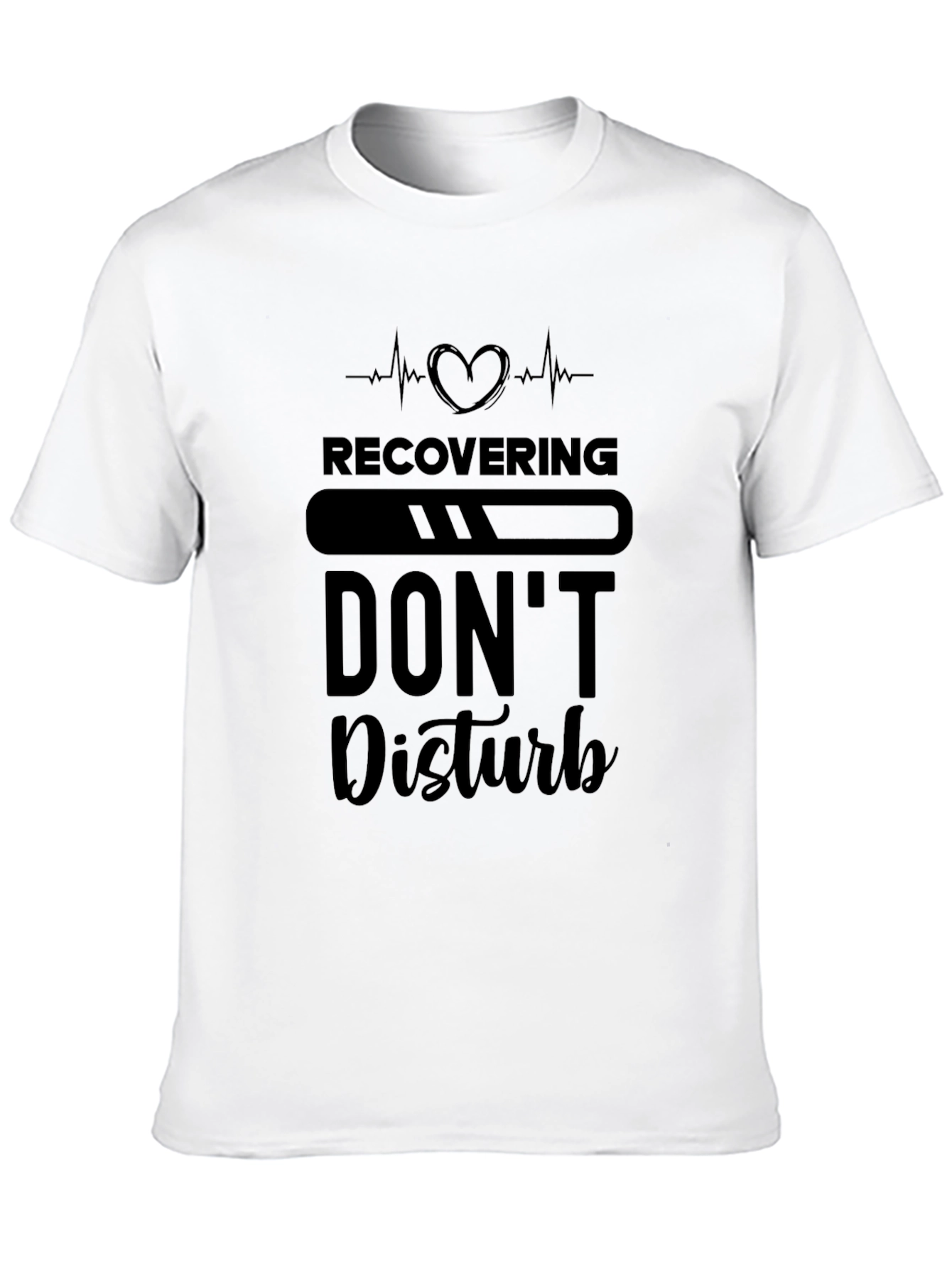Recovering Dont Disturb Graphic Tee