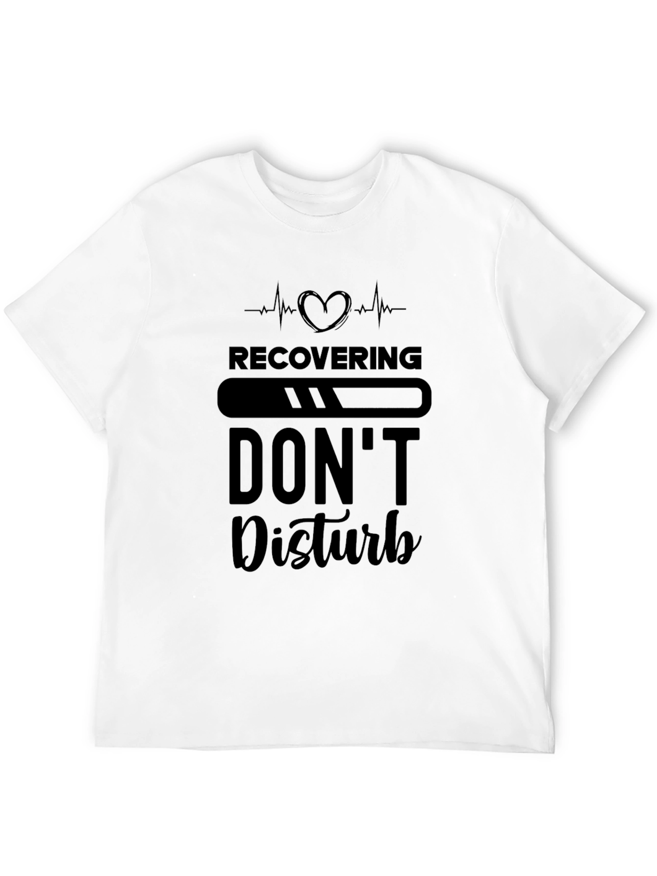 Recovering Dont Disturb Graphic Tee