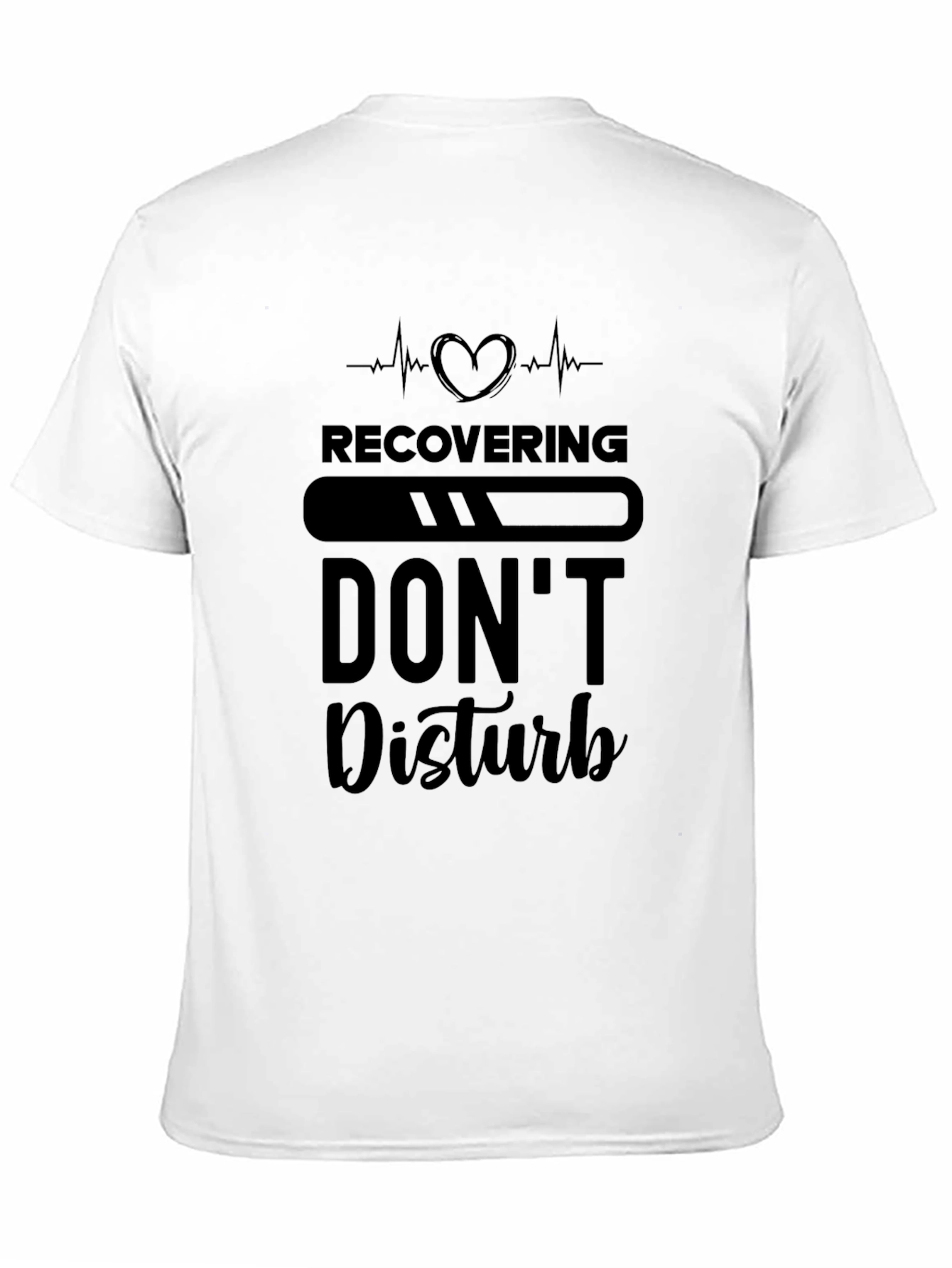Recovering Dont Disturb Graphic Tee