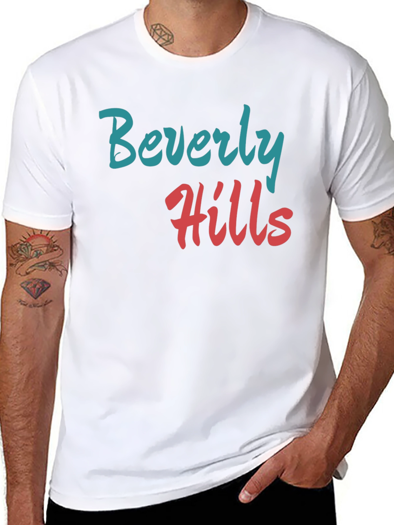 Beverly Hills Graphic Tee | Retro Inspired Shirt