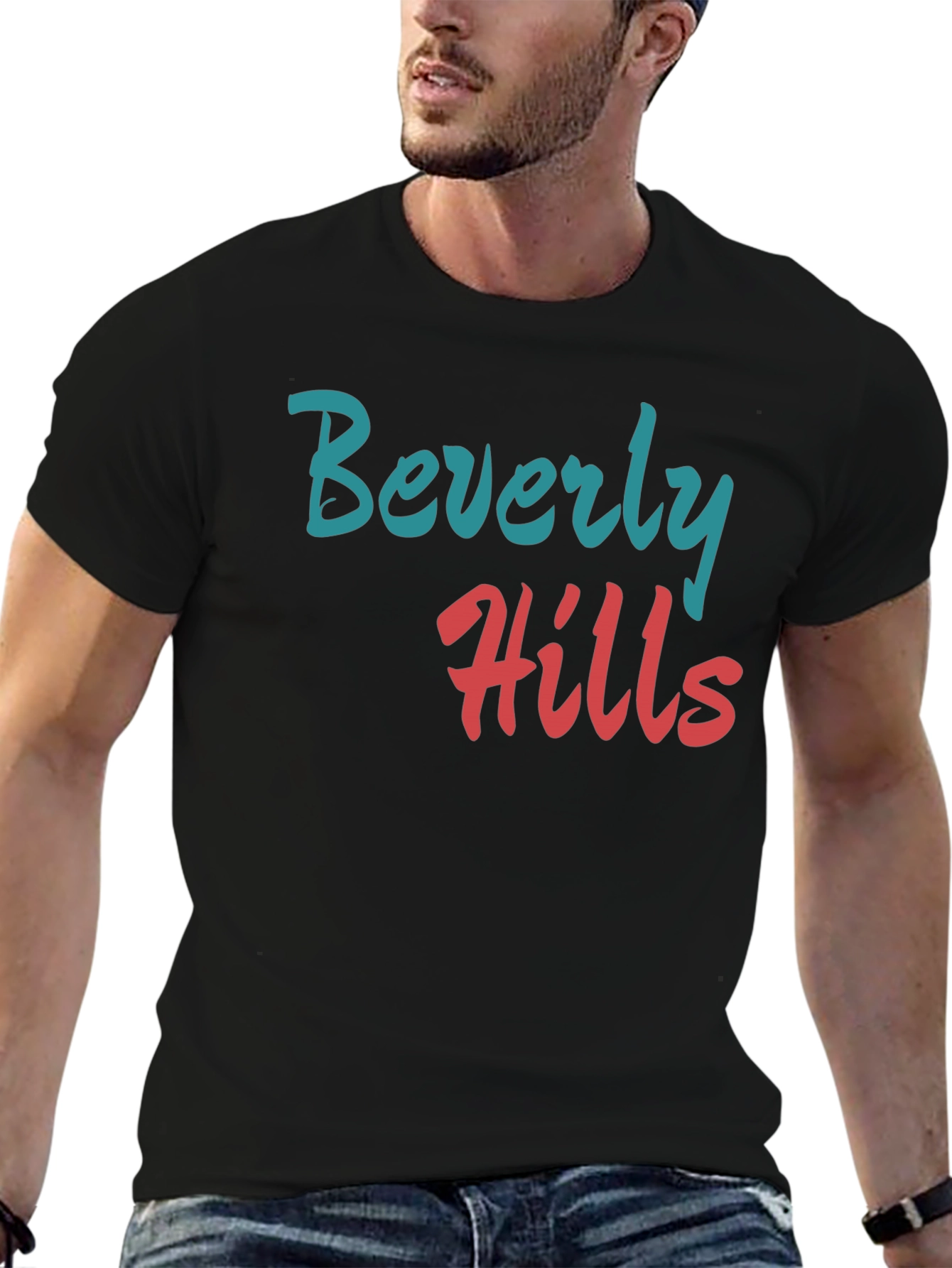 Beverly Hills Graphic Tee | Retro Inspired Shirt