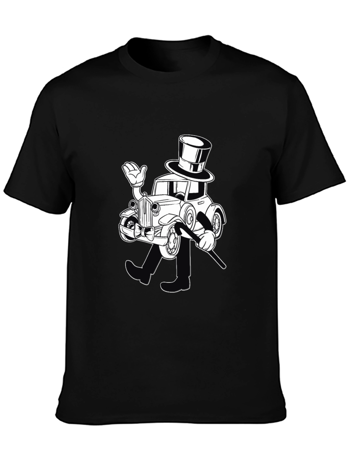Monopoly Car T-Shirt - Black