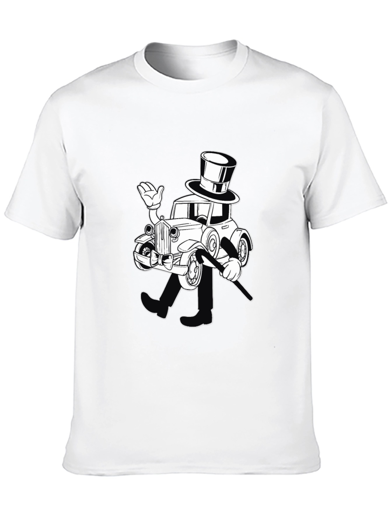 Monopoly Car T-Shirt - Black