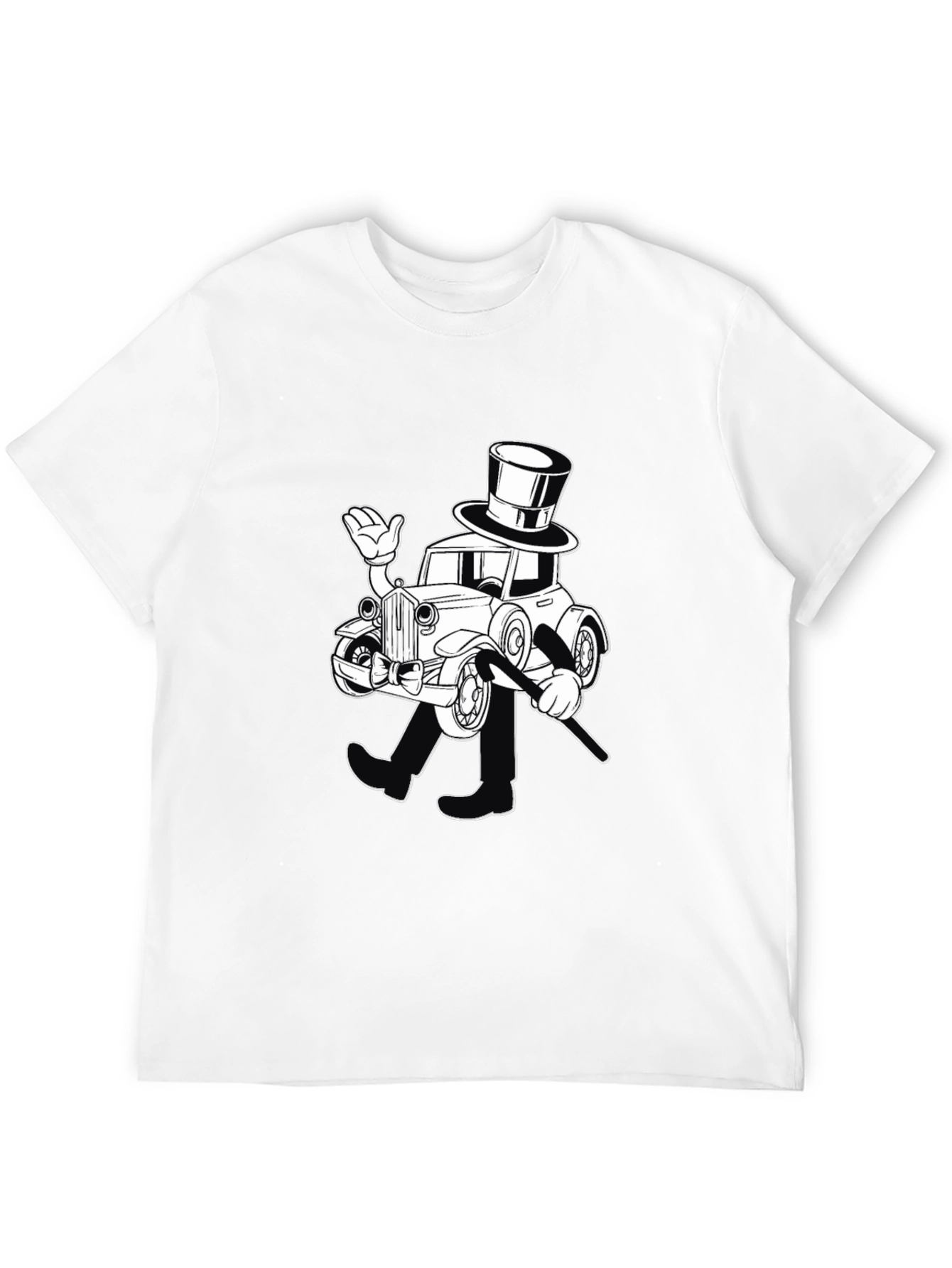 Monopoly Car T-Shirt - Black