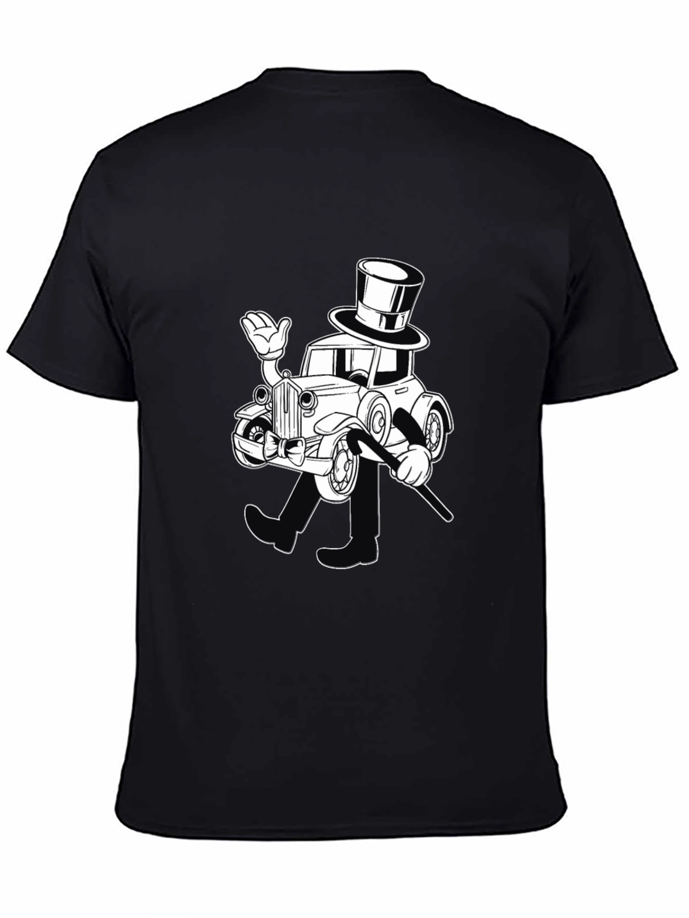 Monopoly Car T-Shirt - Black
