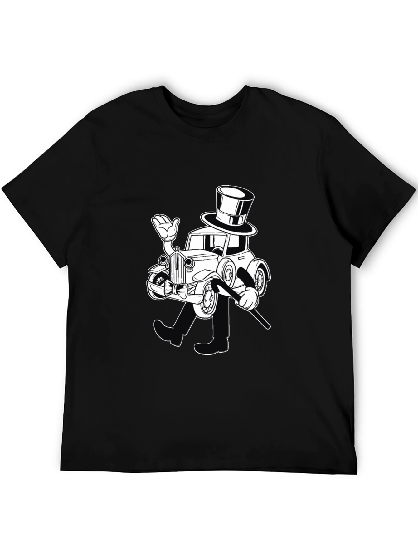 Monopoly Car T-Shirt - Black