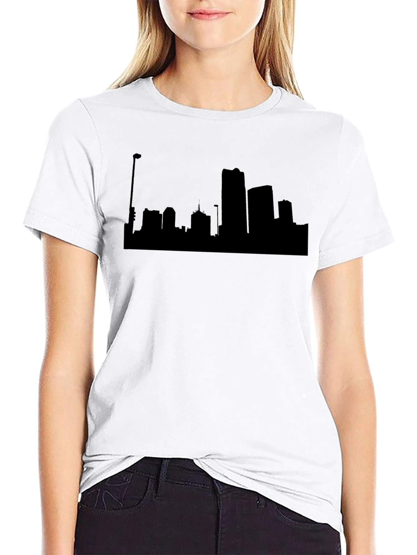 Urban Silhouette Black T-Shirt