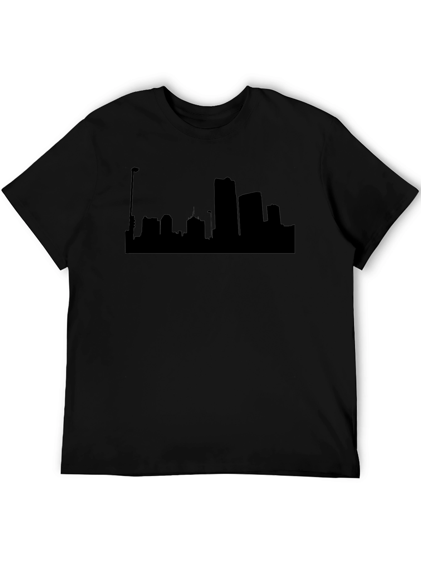 Urban Silhouette Black T-Shirt