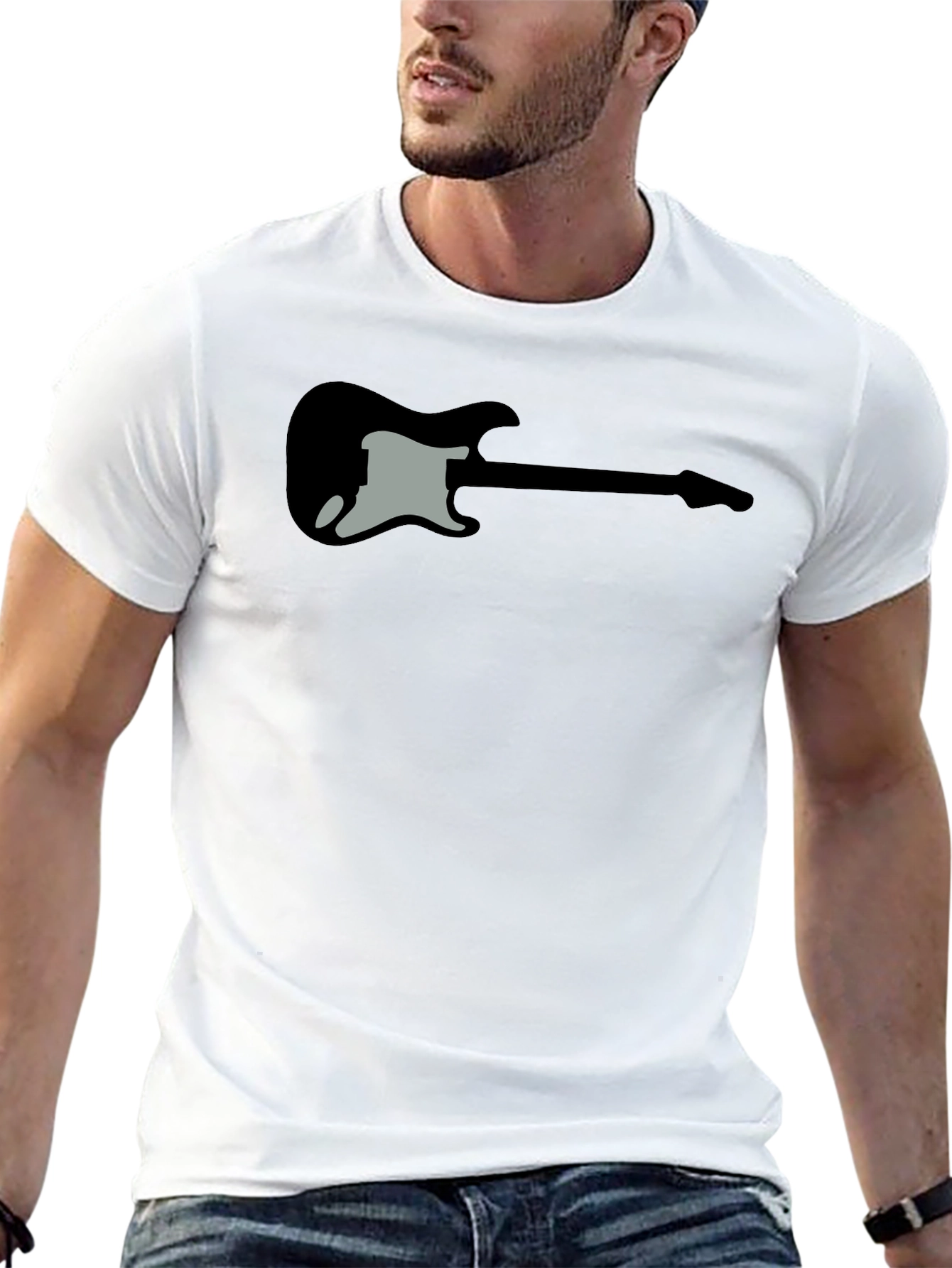 Electric Guitar Graphic T-Shirt