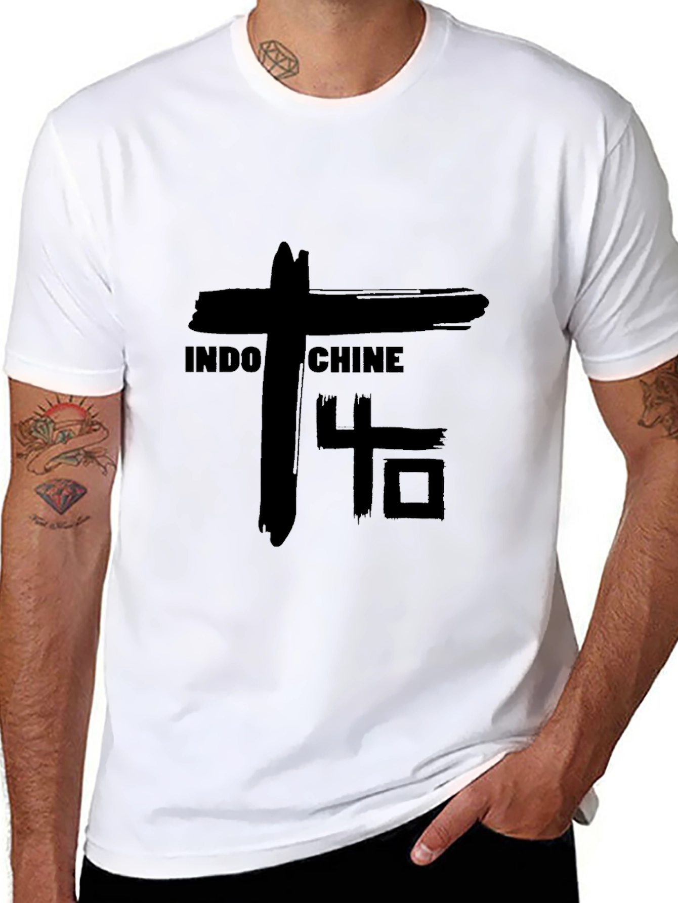 Indochine T-Shirt - Grunge Band Tee