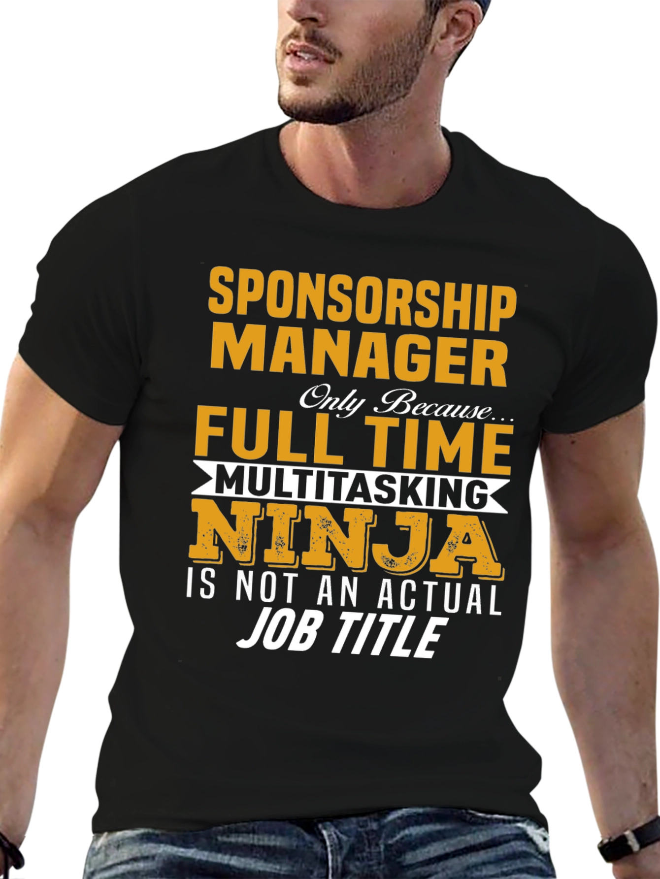 Sponsorship Manager Multitasking Ninja T-Shirt