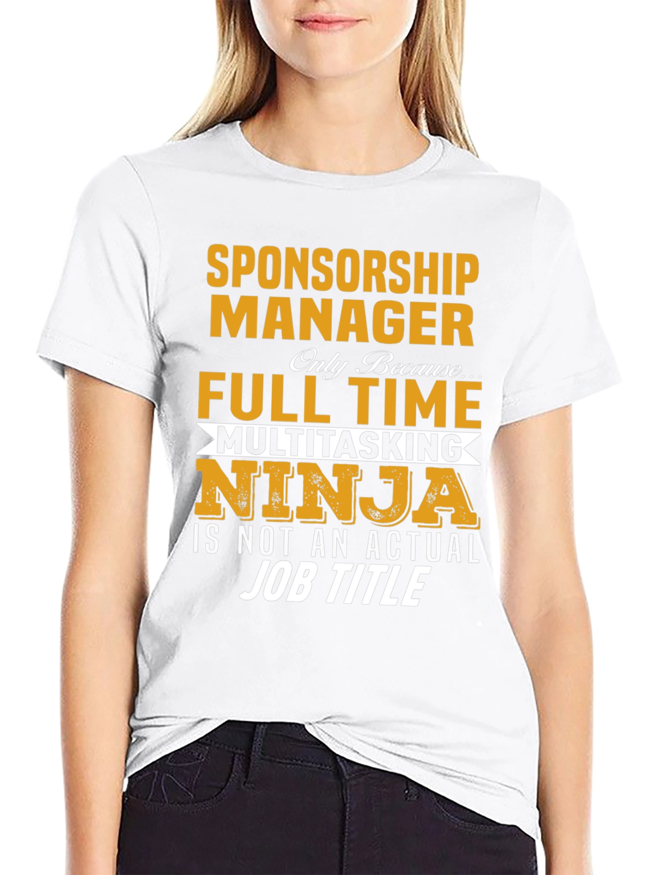 Sponsorship Manager Multitasking Ninja T-Shirt