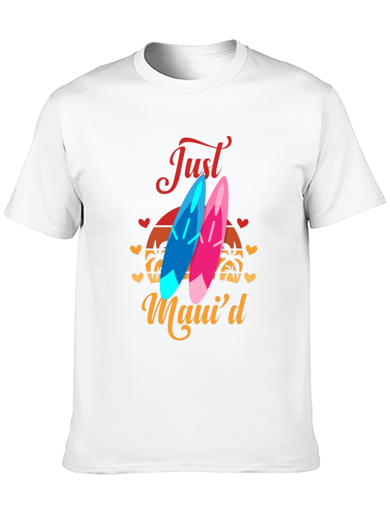 Just Mauid Graphic Tee - Black