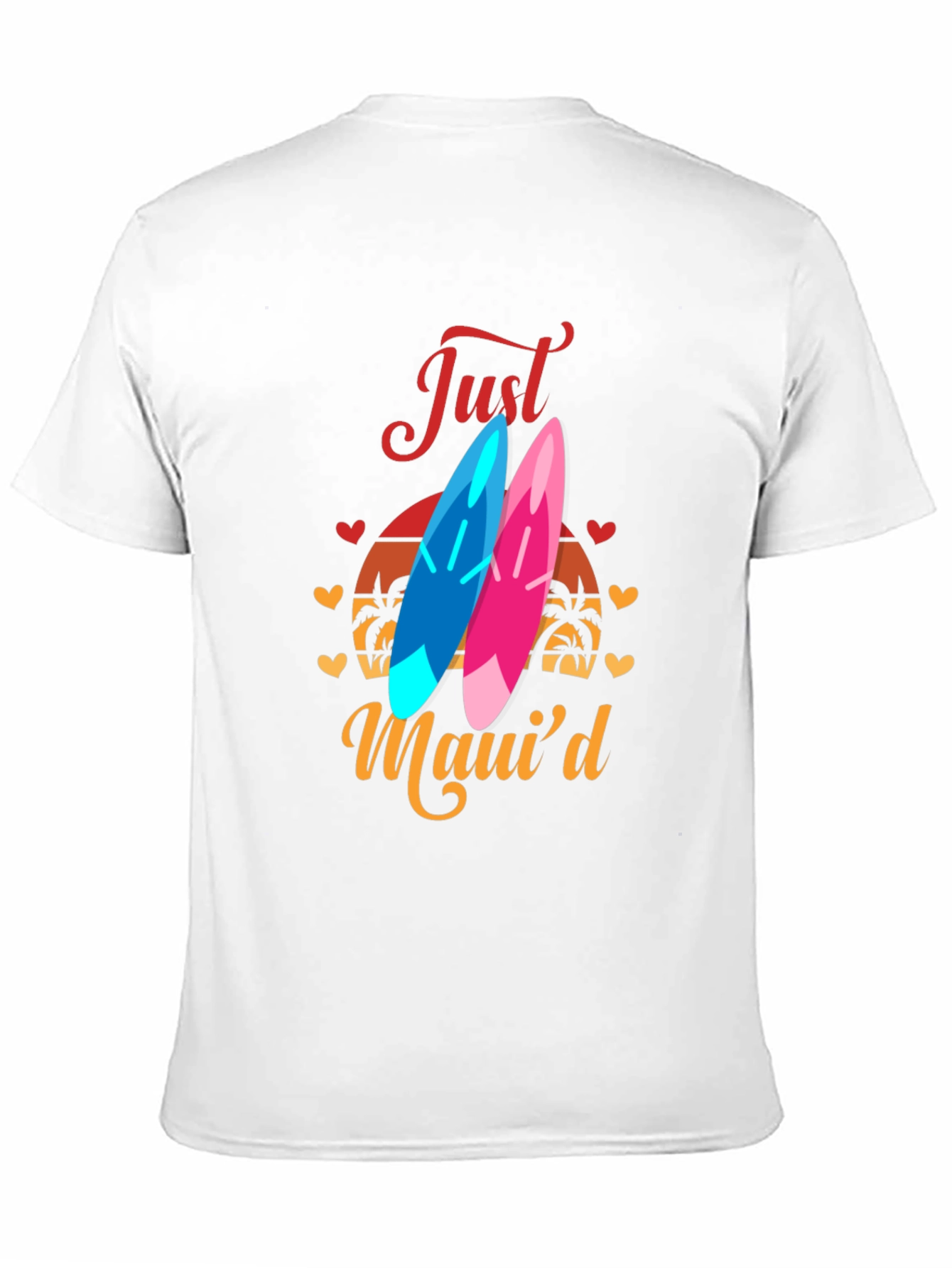 Just Mauid Graphic Tee - Black