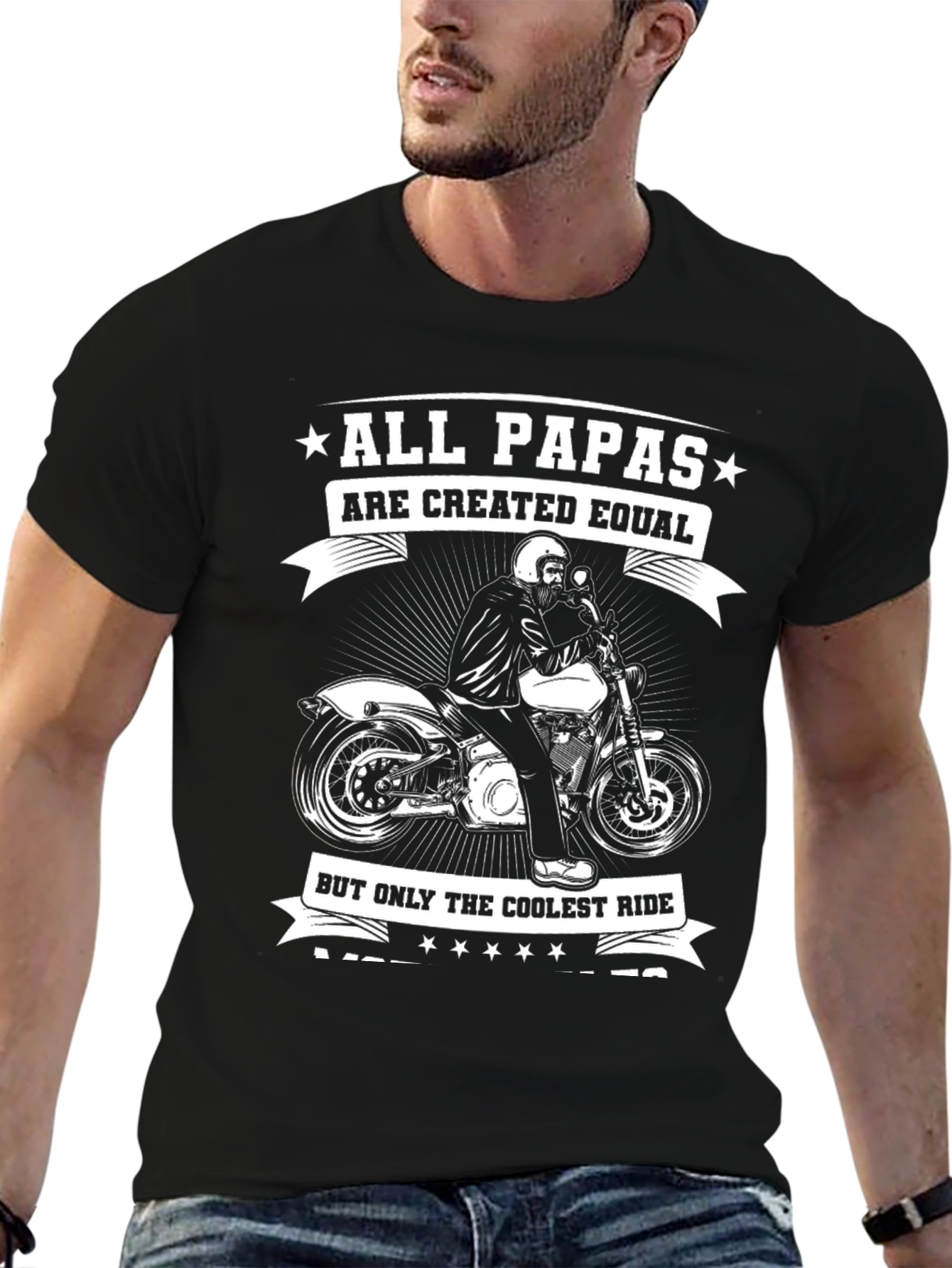 Cool Papa Biker T-Shirt