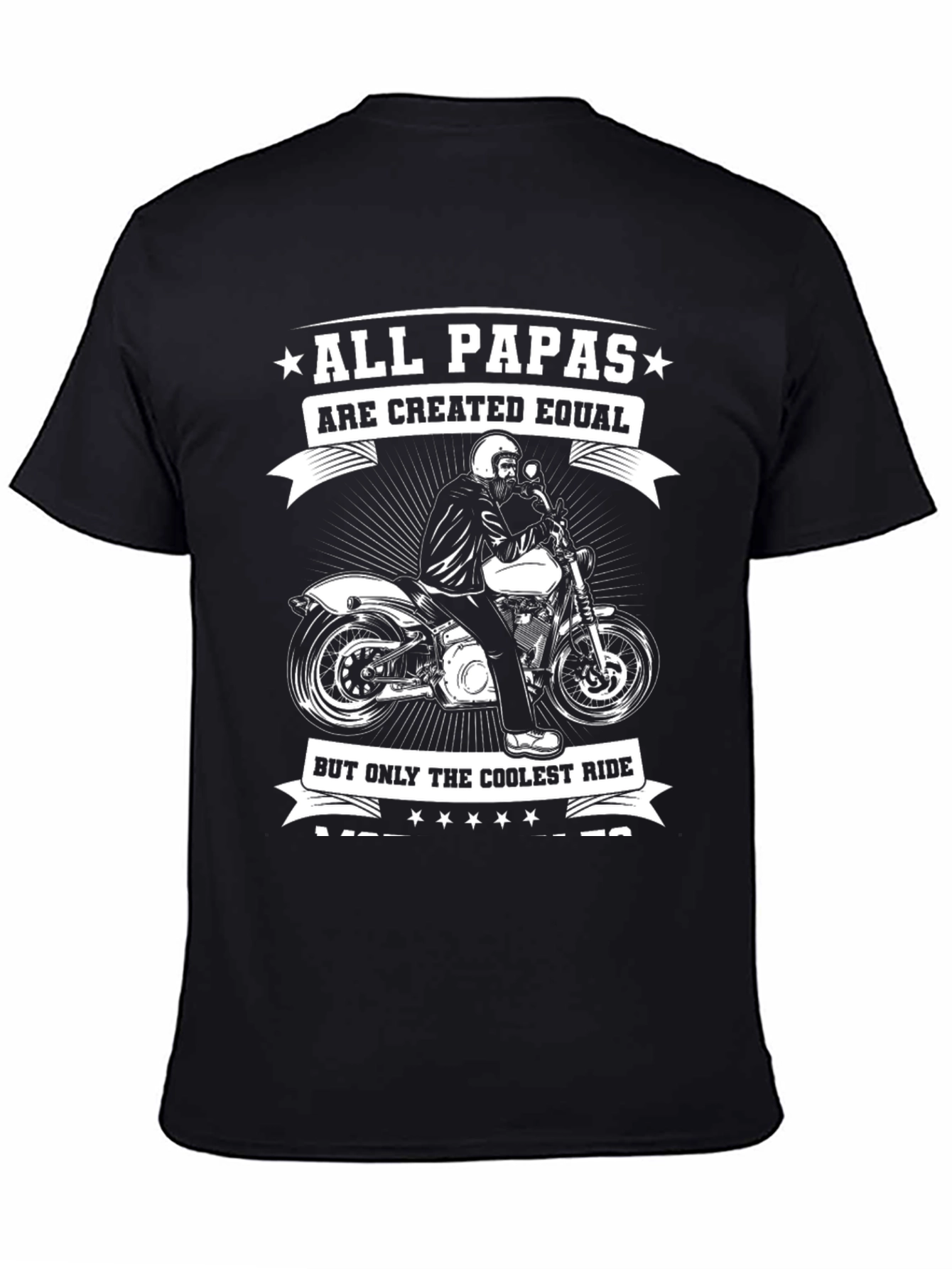Cool Papa Biker T-Shirt