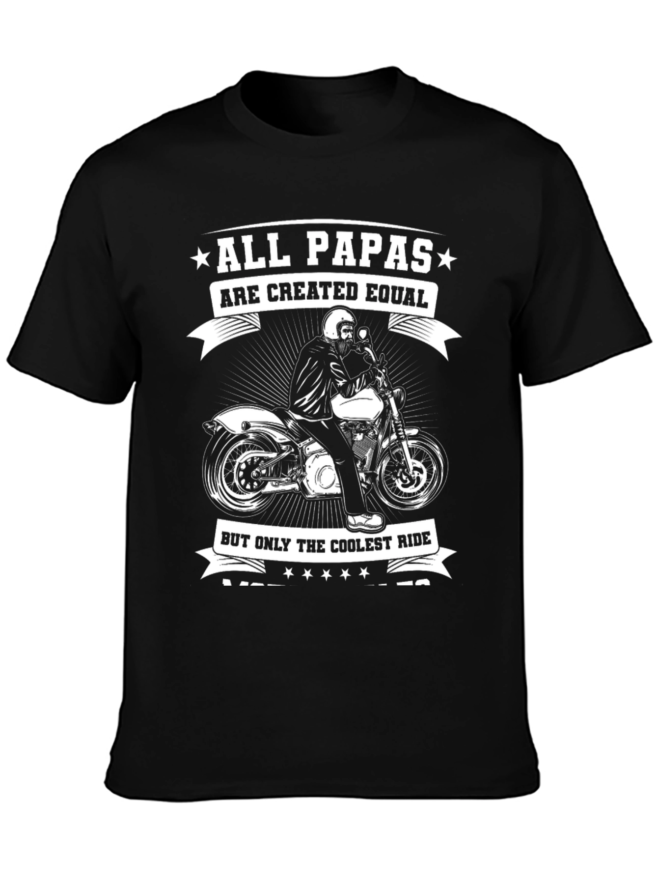Cool Papa Biker T-Shirt