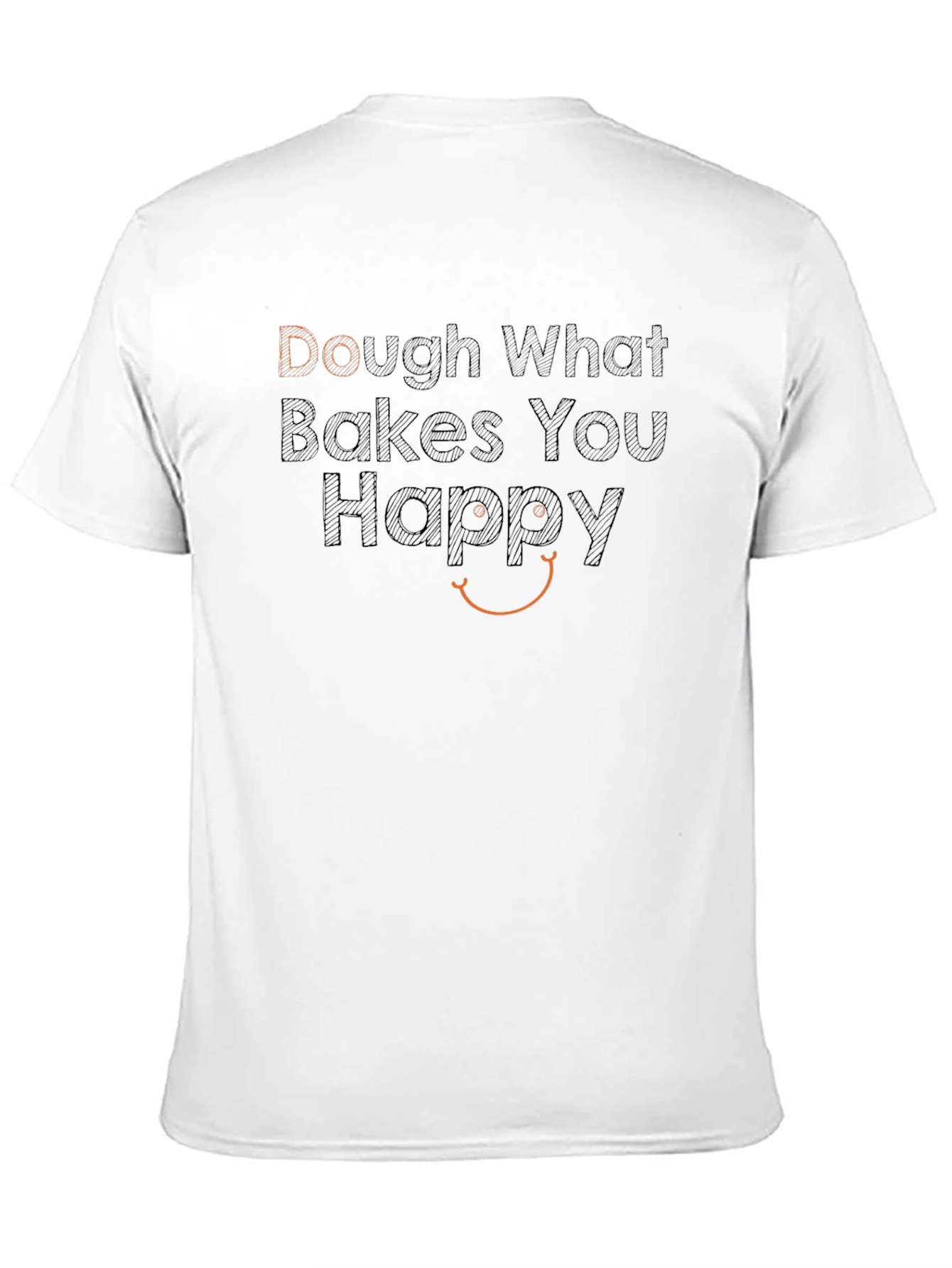 Dough What Bakes You Happy Graphic Tee - Black
