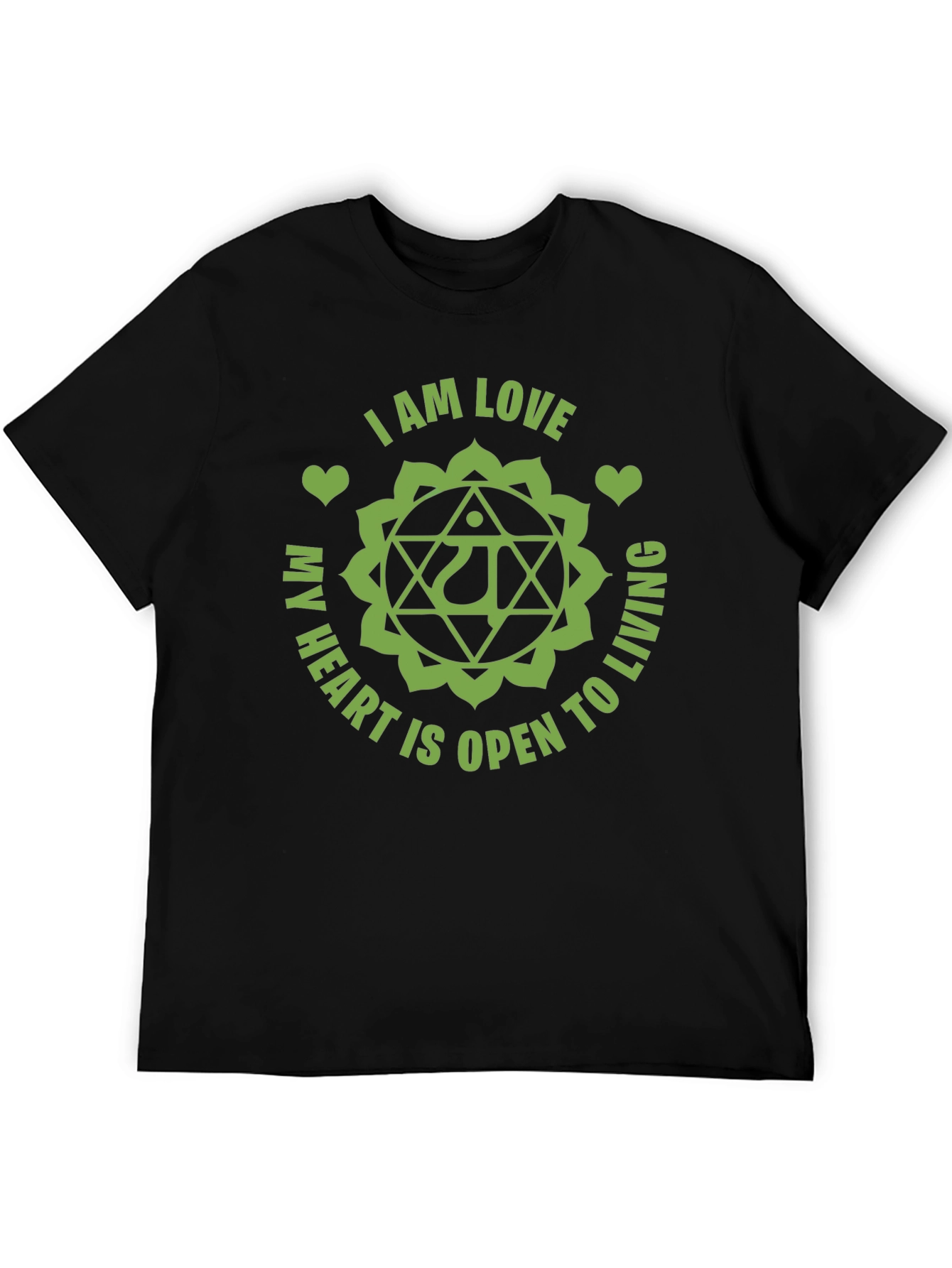I AM LOVE Heart Chakra Graphic Tee