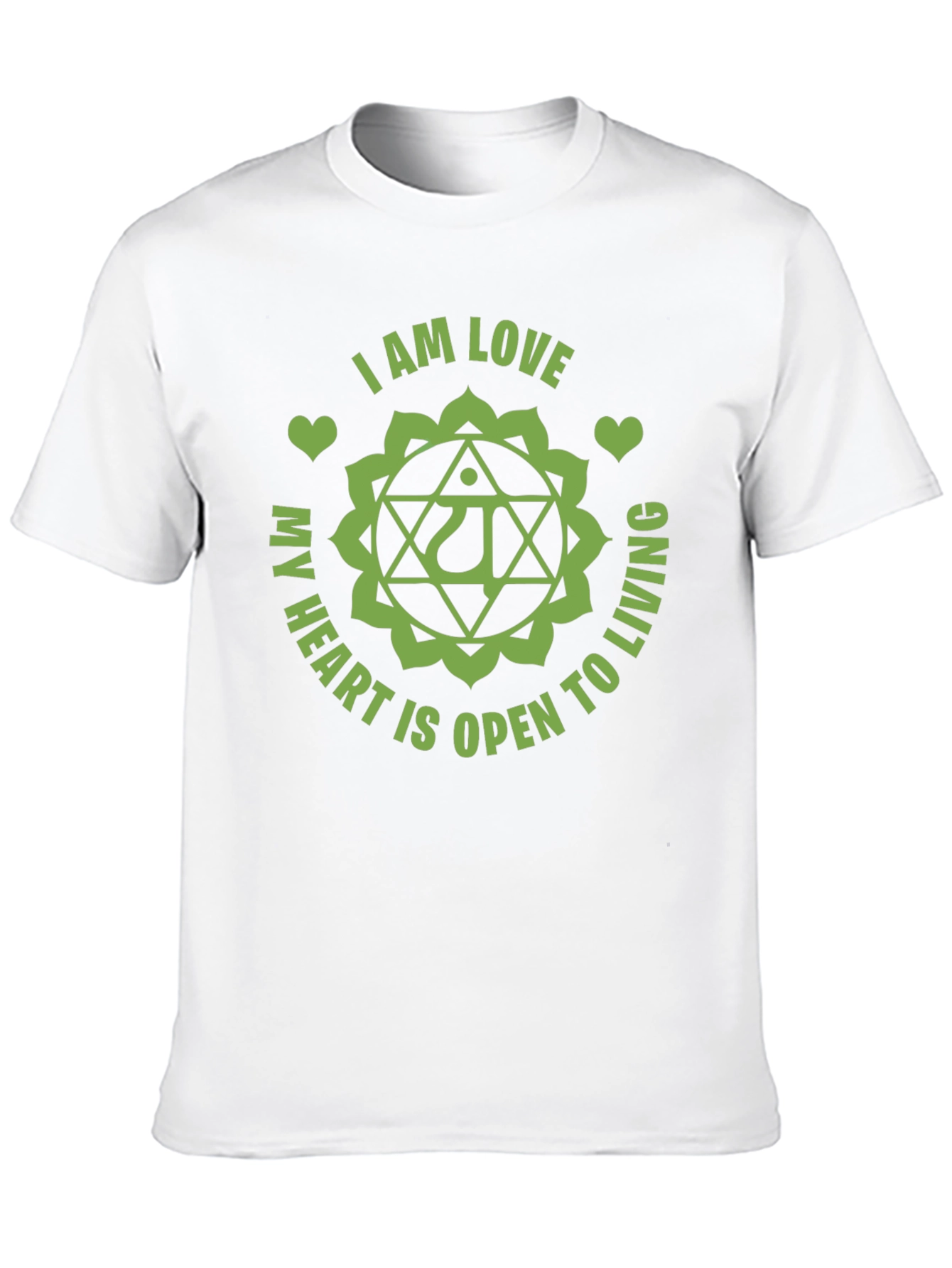I AM LOVE Heart Chakra Graphic Tee