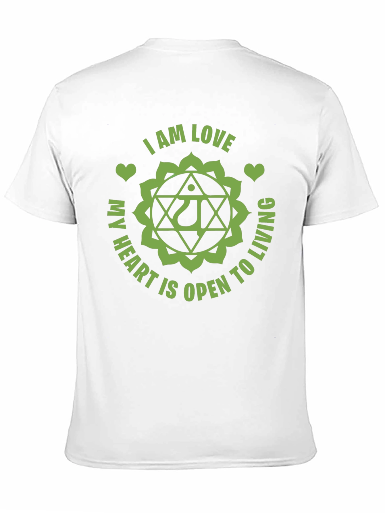 I AM LOVE Heart Chakra Graphic Tee
