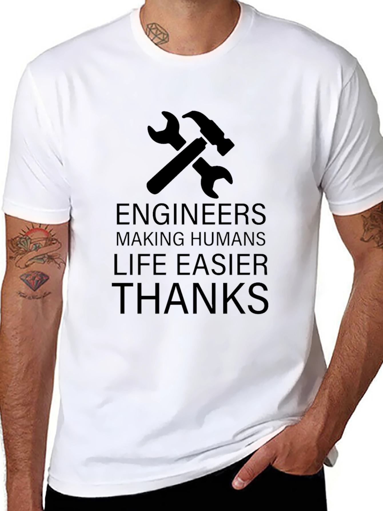 Engineers Making Life Easier Graphic Tee