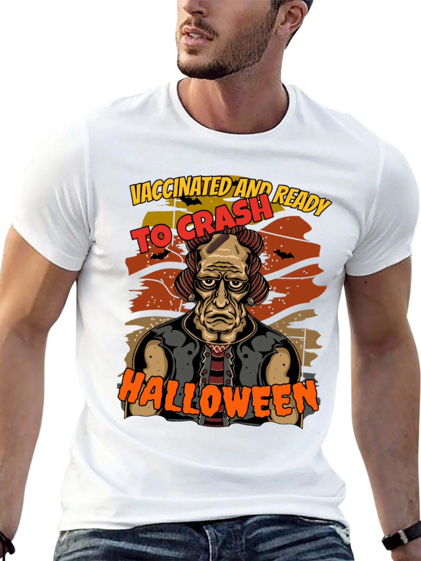 Vaccinated and Ready Halloween T-Shirt