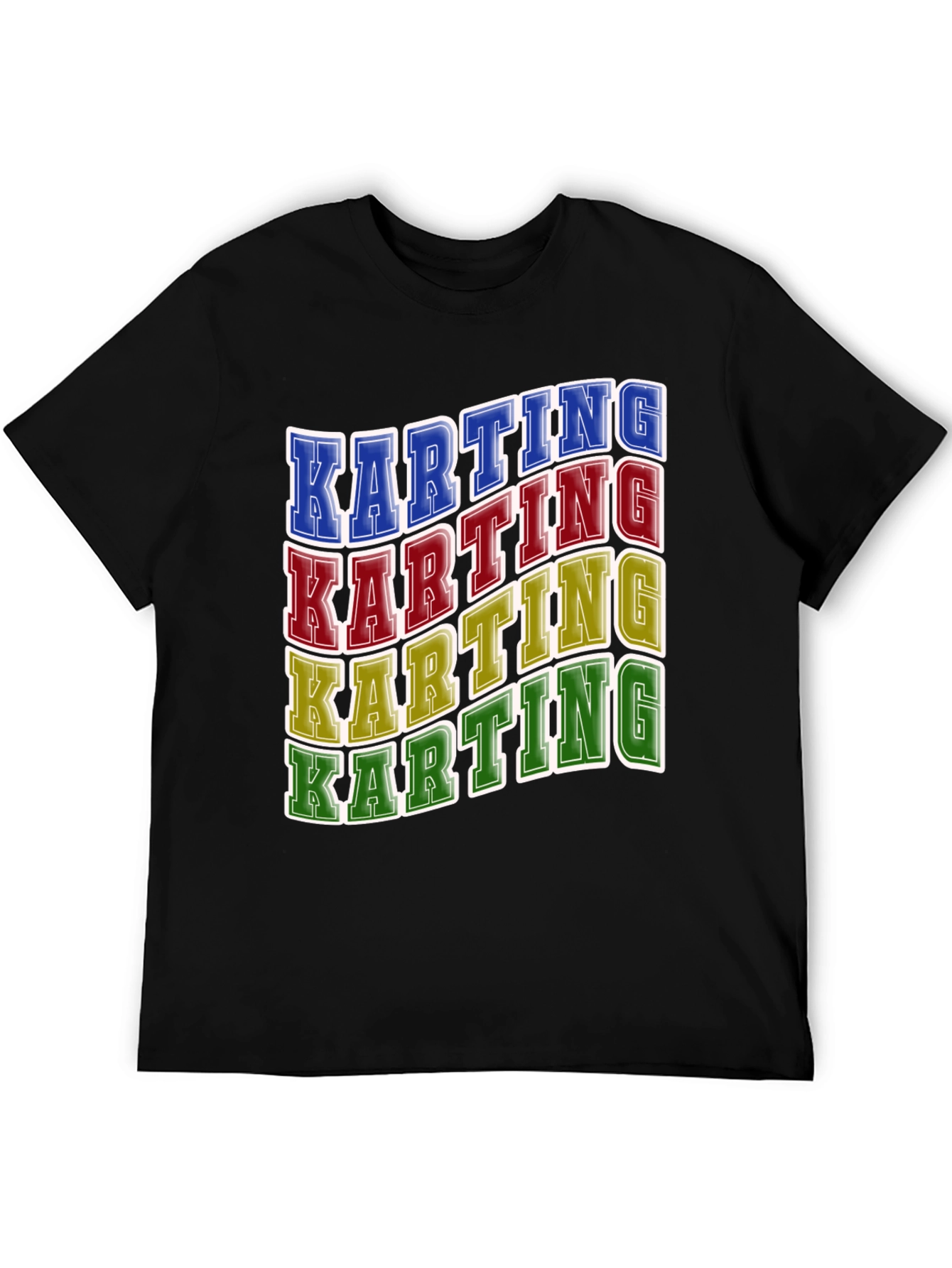 Karting Graphic T-Shirt - Motorsport Racing Tee