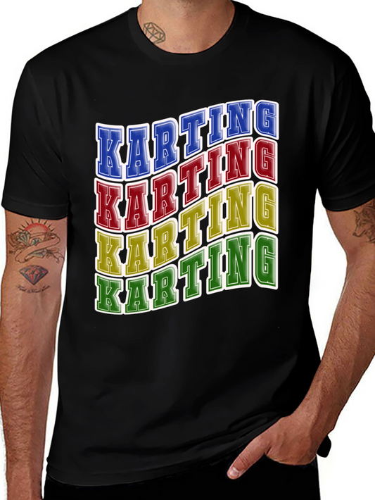 Karting Graphic T-Shirt - Motorsport Racing Tee