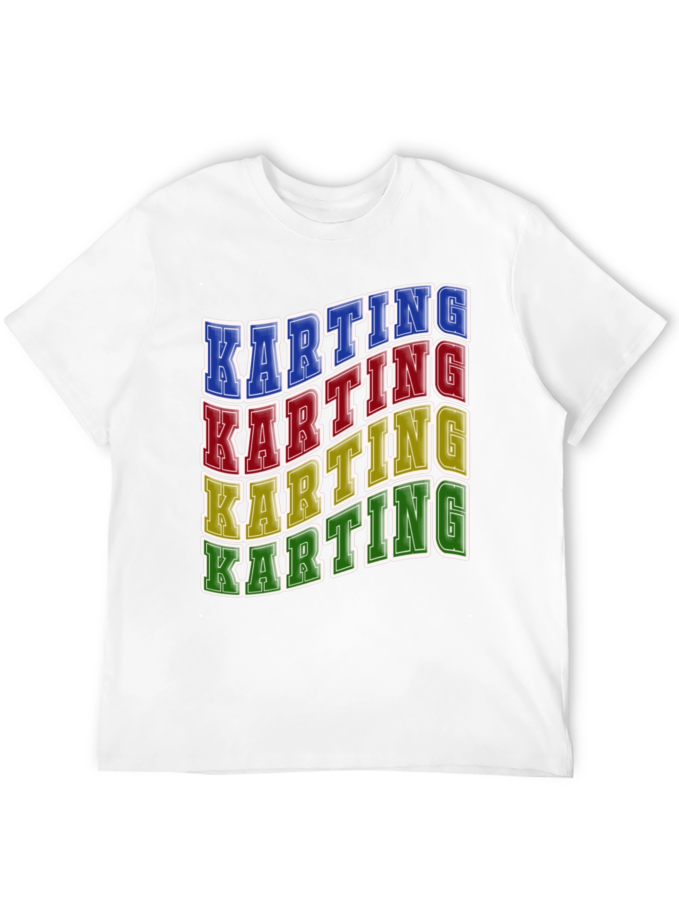Karting Graphic T-Shirt - Motorsport Racing Tee