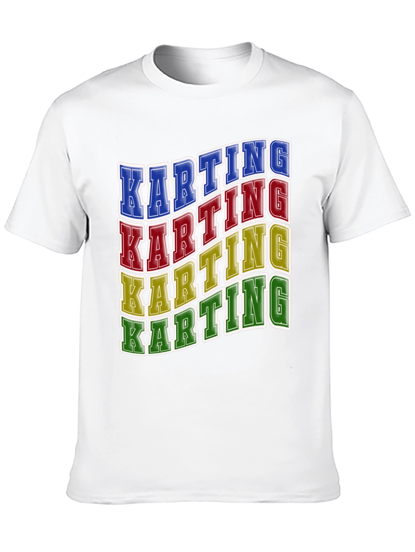 Karting Graphic T-Shirt - Motorsport Racing Tee