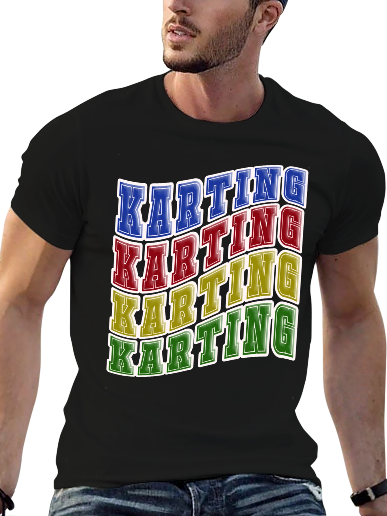 Karting Graphic T-Shirt - Motorsport Racing Tee