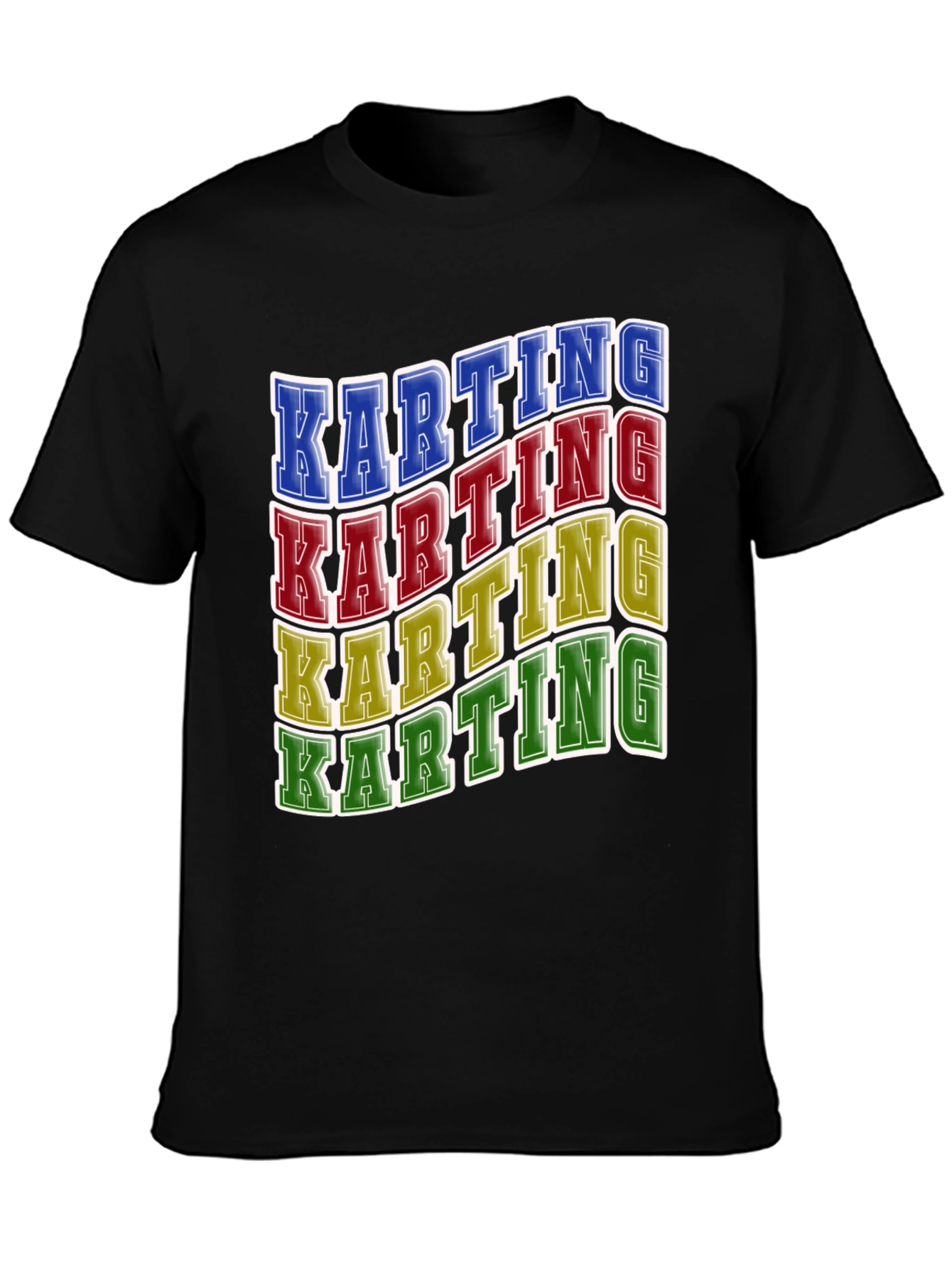 Karting Graphic T-Shirt - Motorsport Racing Tee