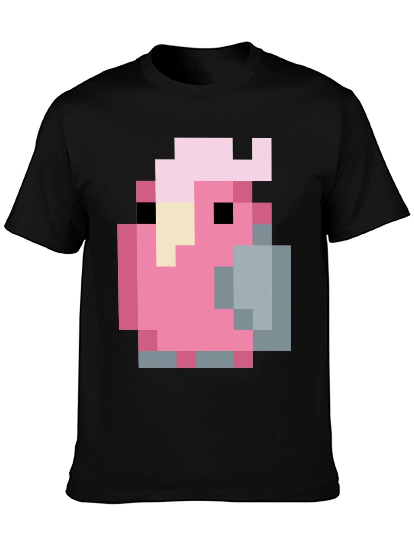 Pixel Bird Graphic Tee - Retro Gaming Style