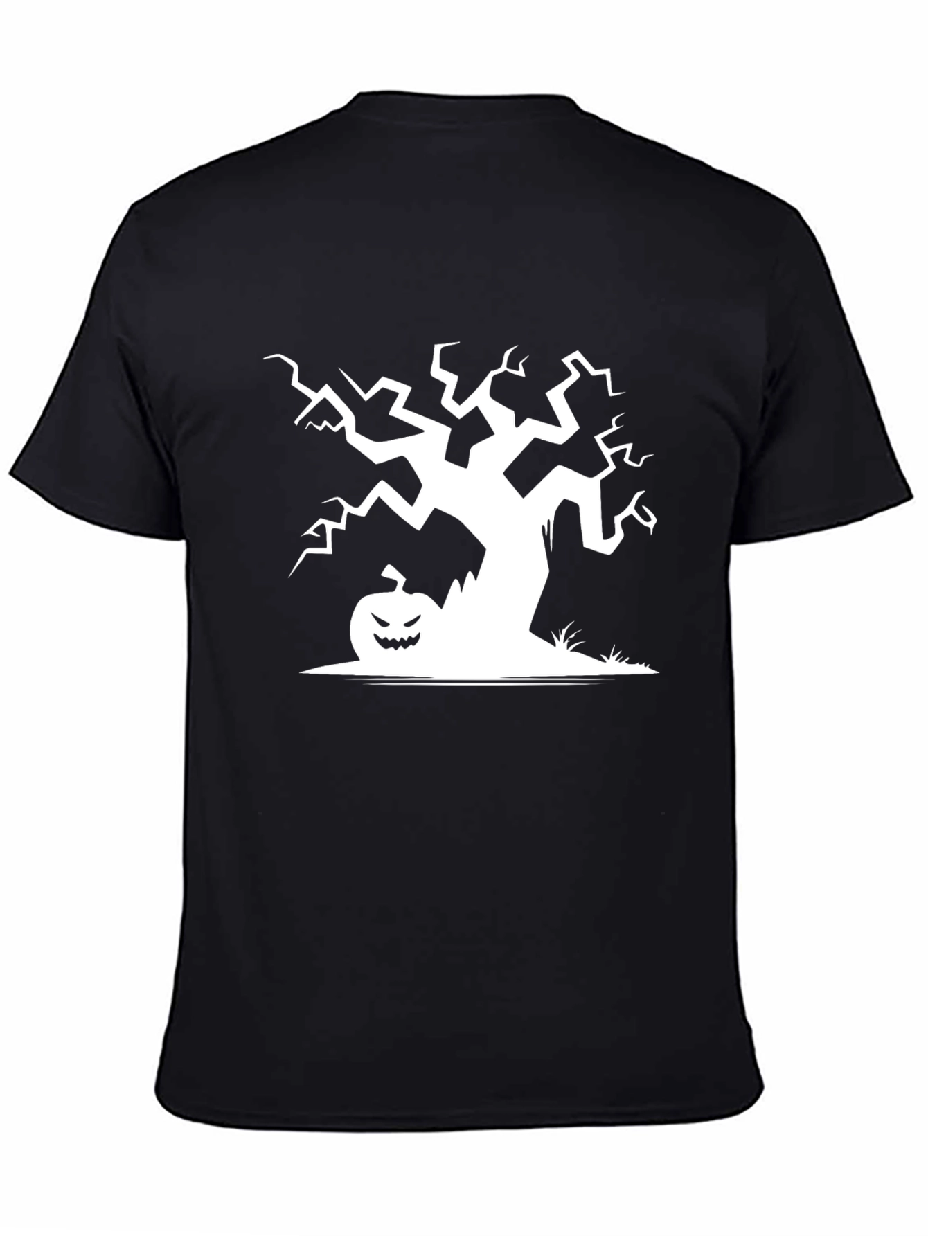 Spooky Tree Halloween Graphic Tee