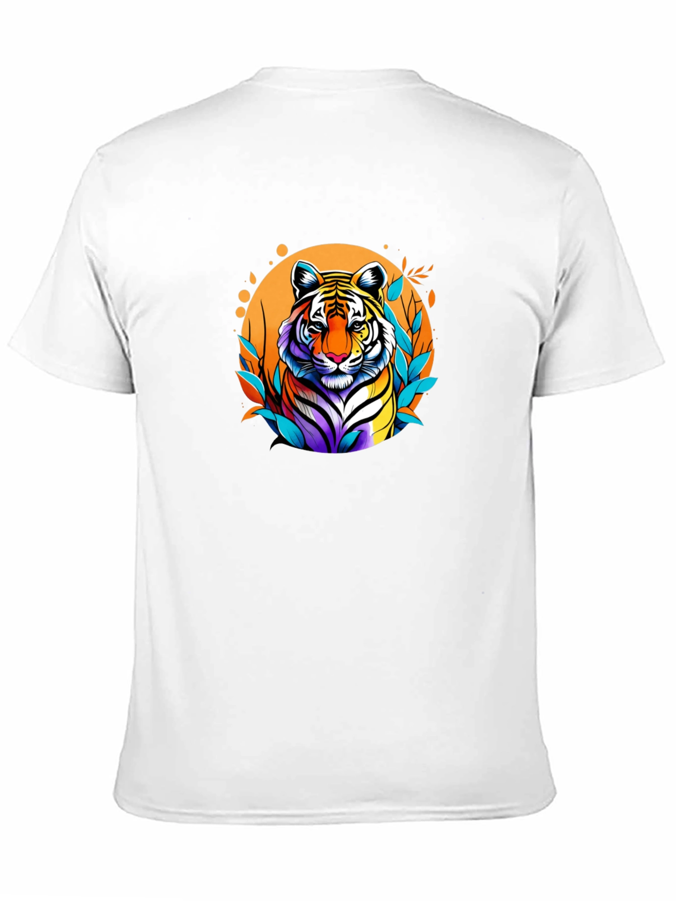 Vibrant Tiger Graphic Tee - Bold Style