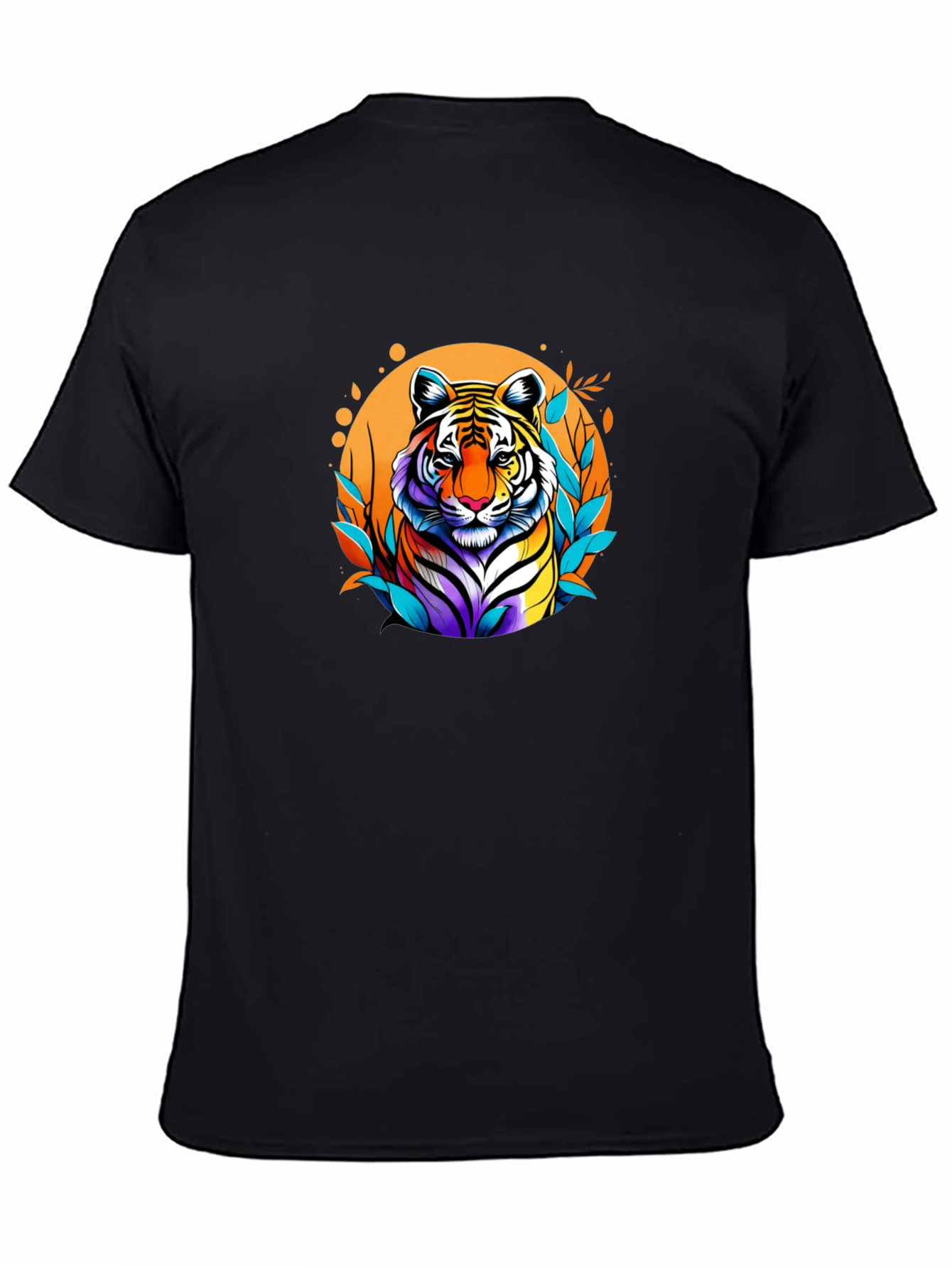 Vibrant Tiger Graphic Tee - Bold Style