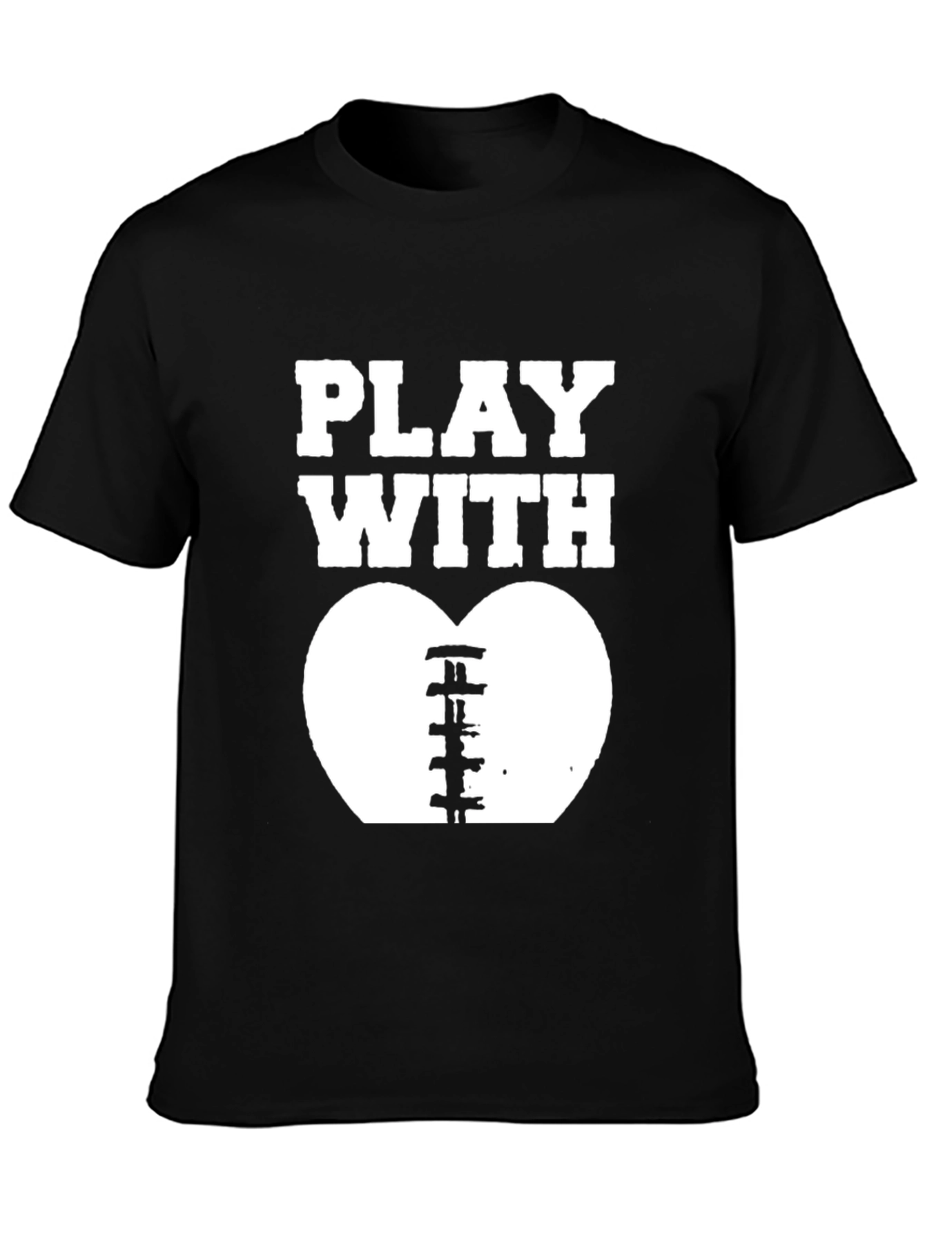 Play With My Heart Football T-Shirt