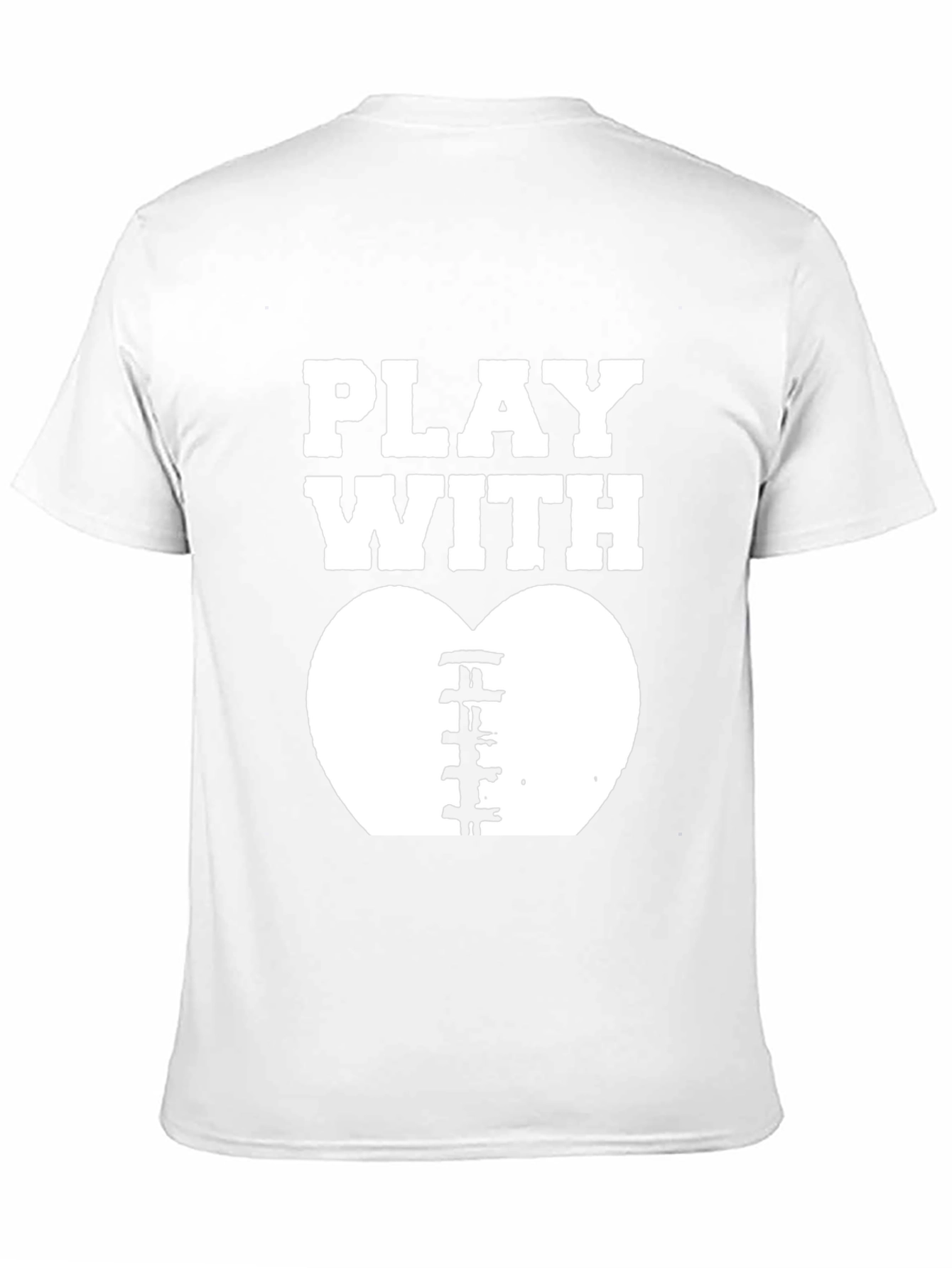 Play With My Heart Football T-Shirt