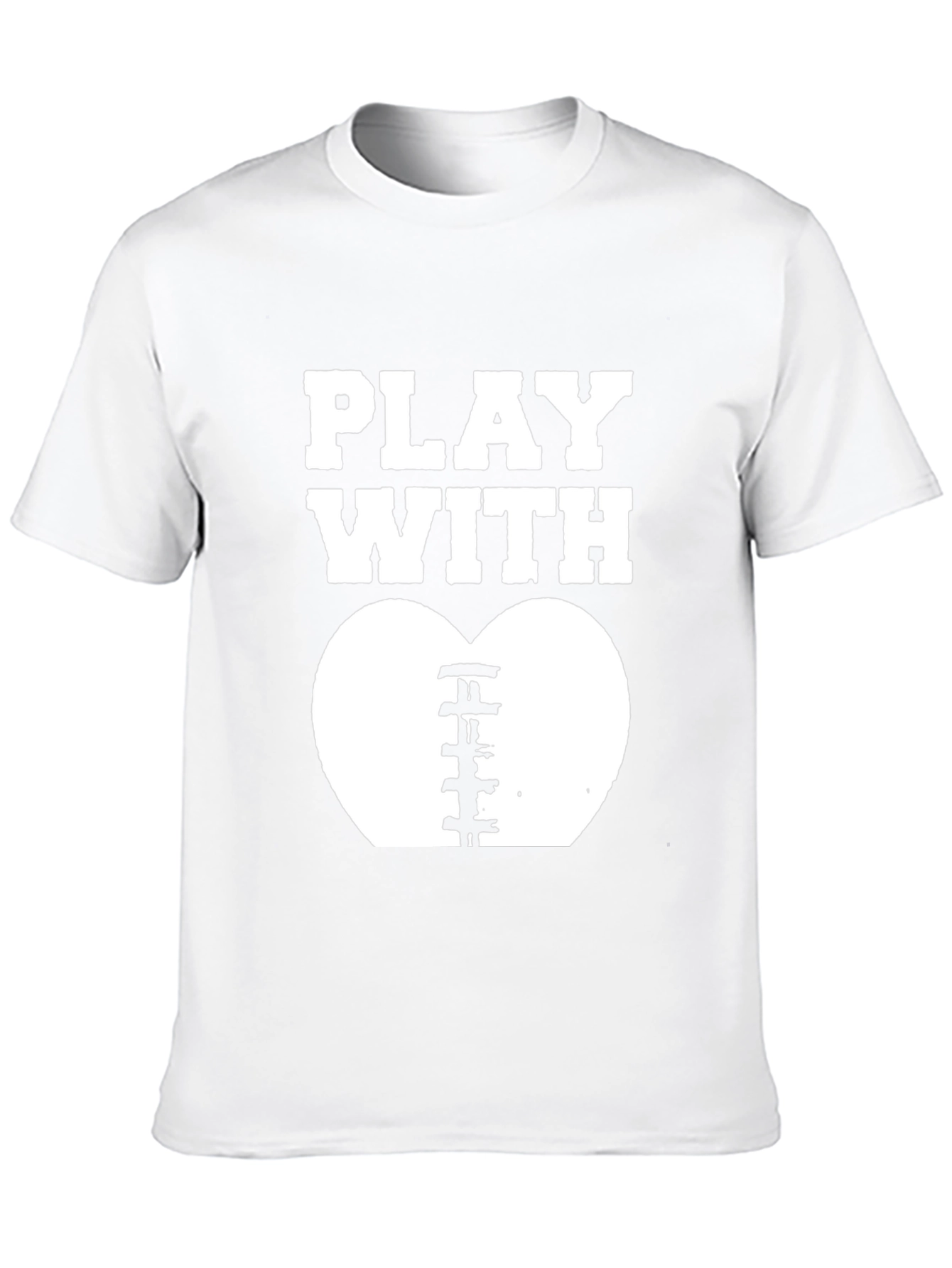 Play With My Heart Football T-Shirt