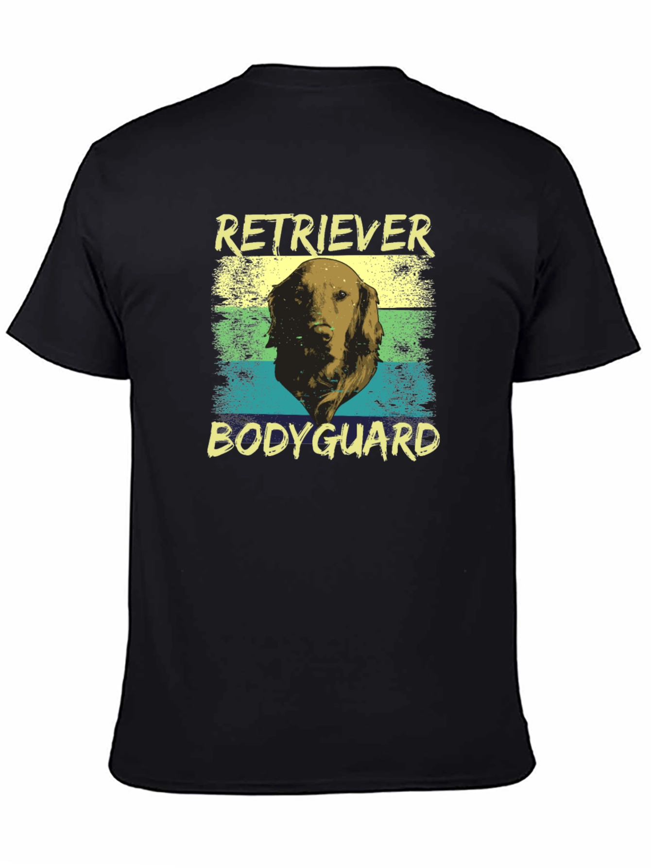 Retriever Bodyguard Graphic T-Shirt - Dog Lover Tee