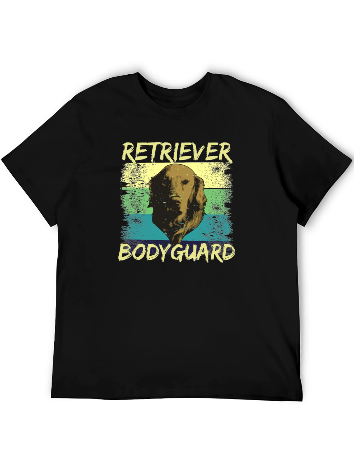 Retriever Bodyguard Graphic T-Shirt - Dog Lover Tee