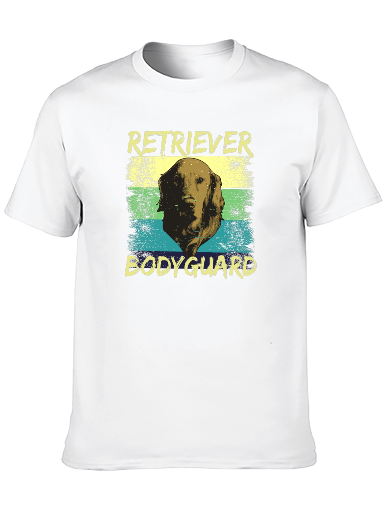 Retriever Bodyguard Graphic T-Shirt - Dog Lover Tee
