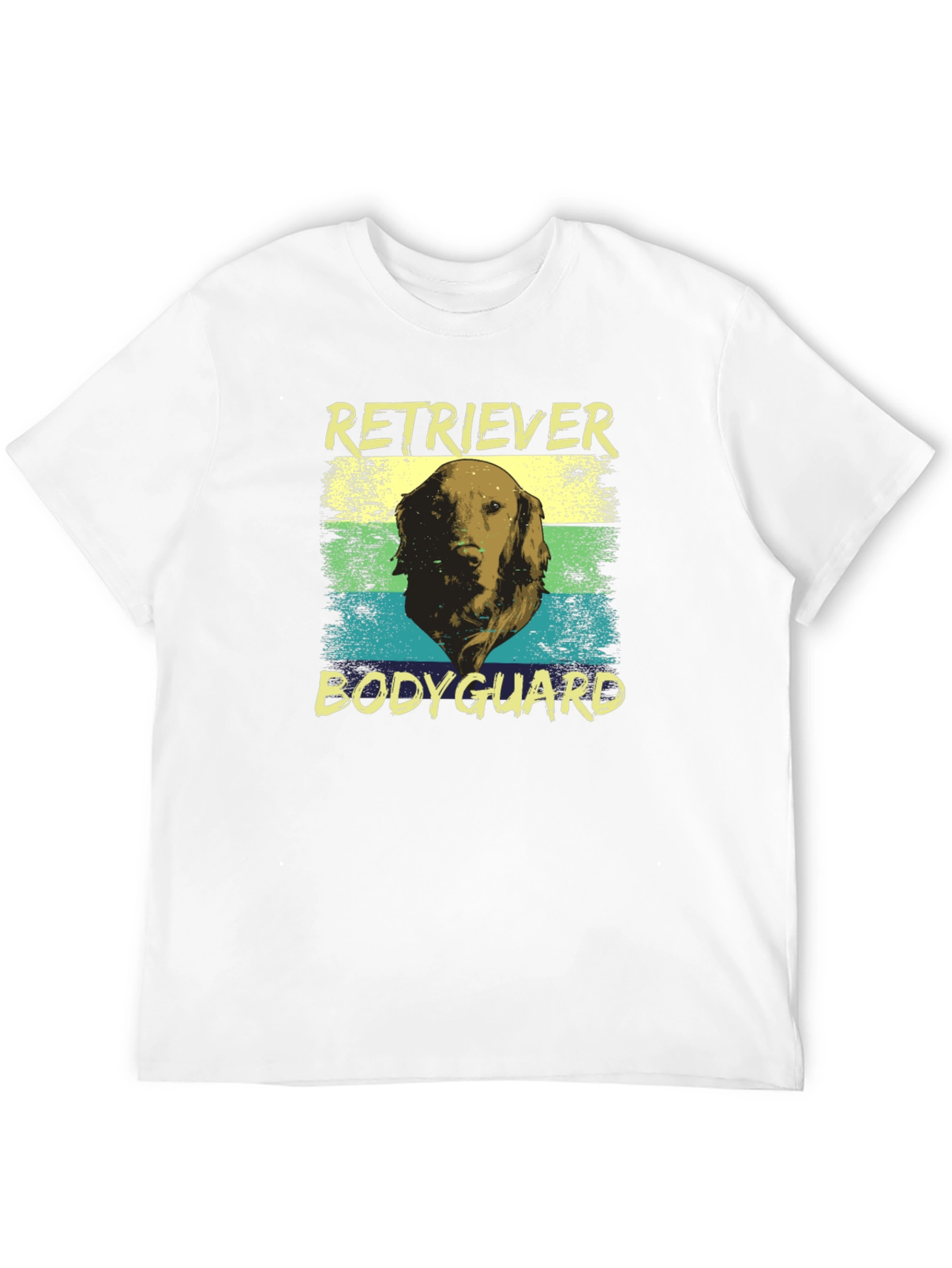 Retriever Bodyguard Graphic T-Shirt - Dog Lover Tee