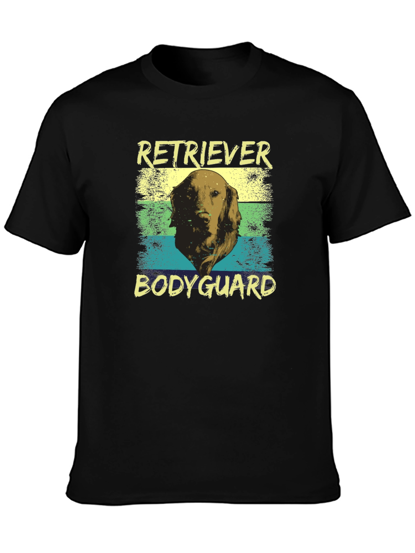 Retriever Bodyguard Graphic T-Shirt - Dog Lover Tee
