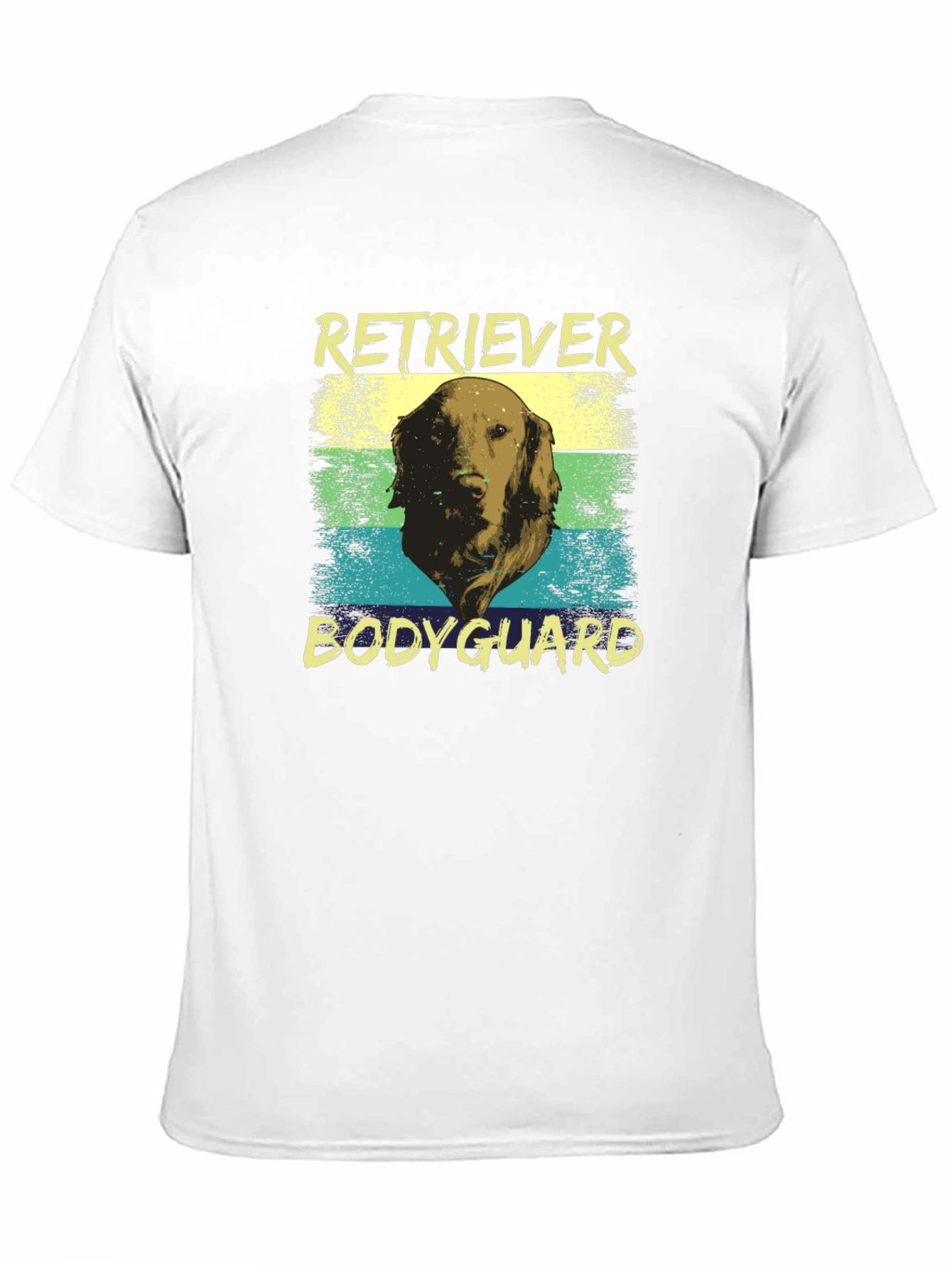 Retriever Bodyguard Graphic T-Shirt - Dog Lover Tee