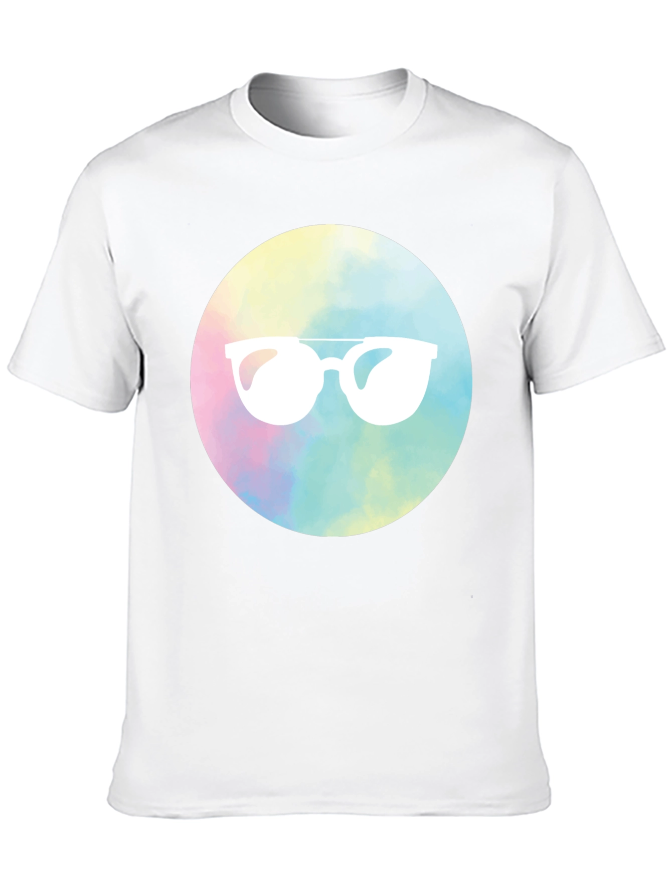 Cool Shades Graphic Tee - Black Cotton Blend