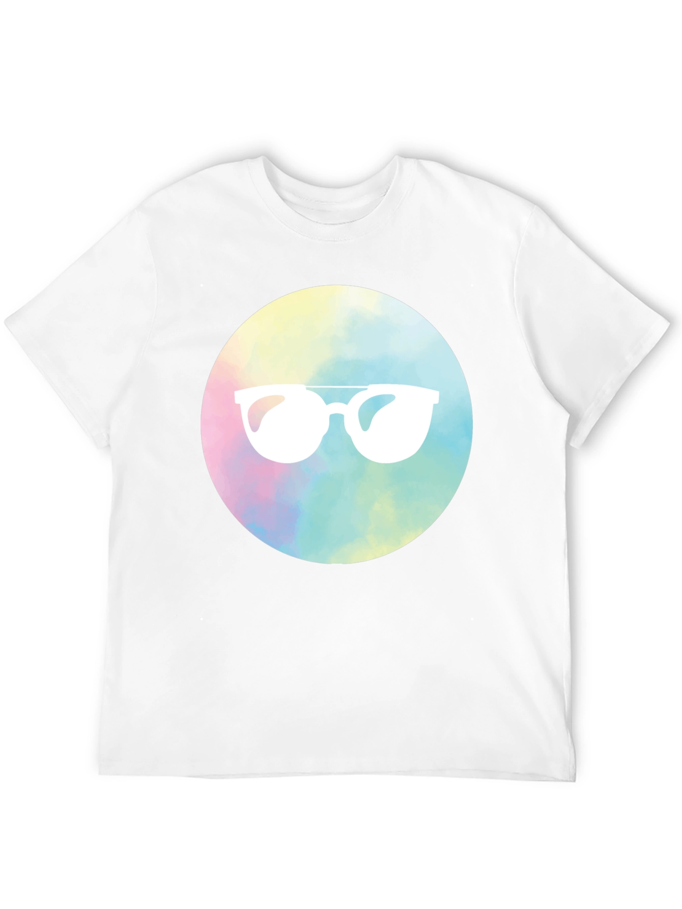 Cool Shades Graphic Tee - Black Cotton Blend