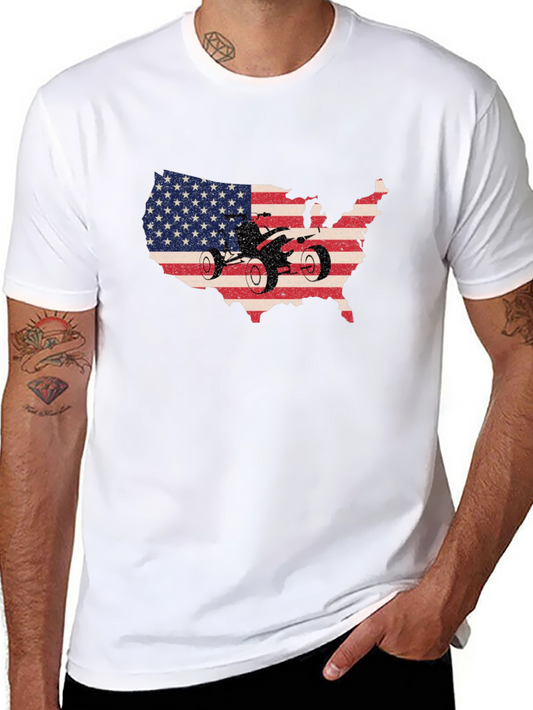 American Flag ATV T-Shirt