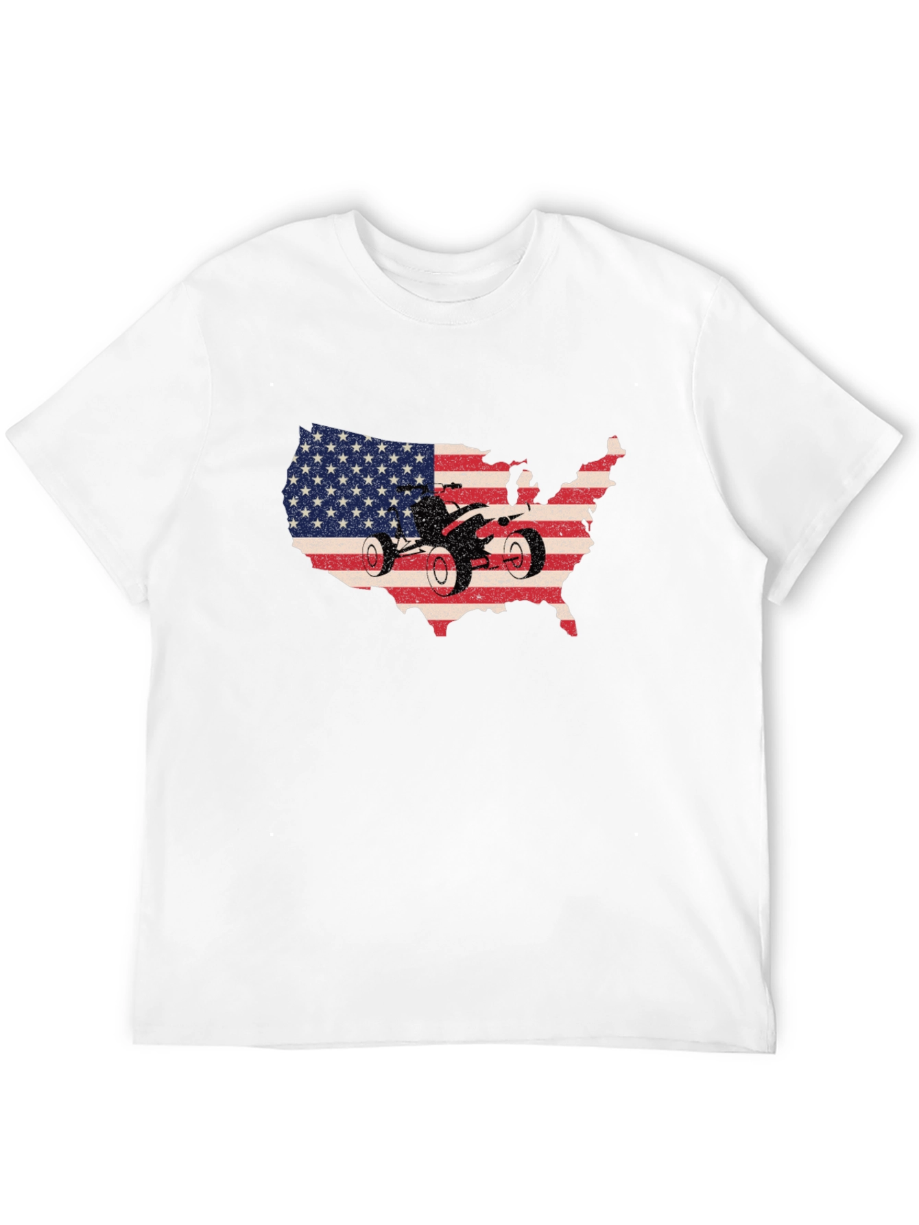 American Flag ATV T-Shirt